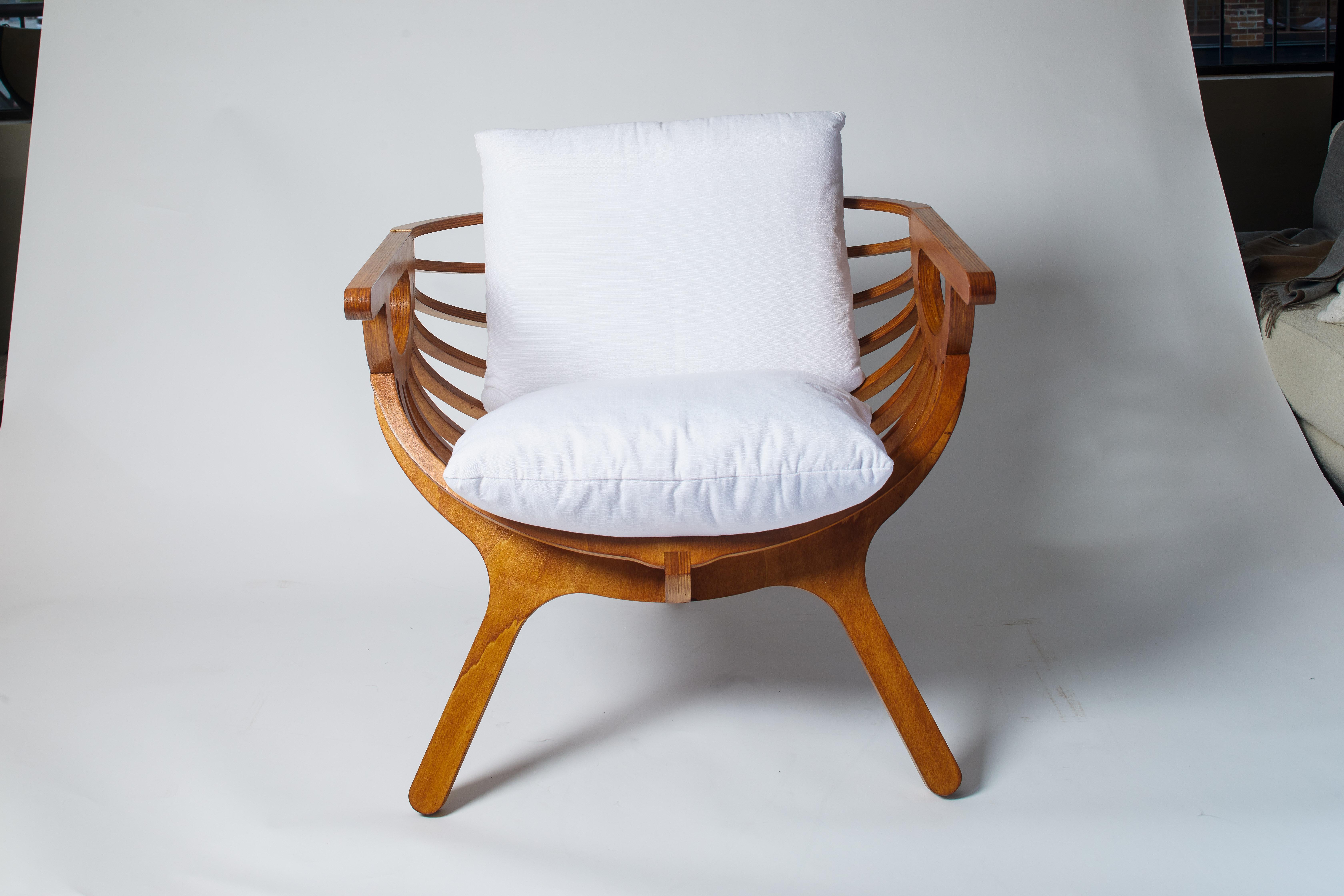 balsa wood chair