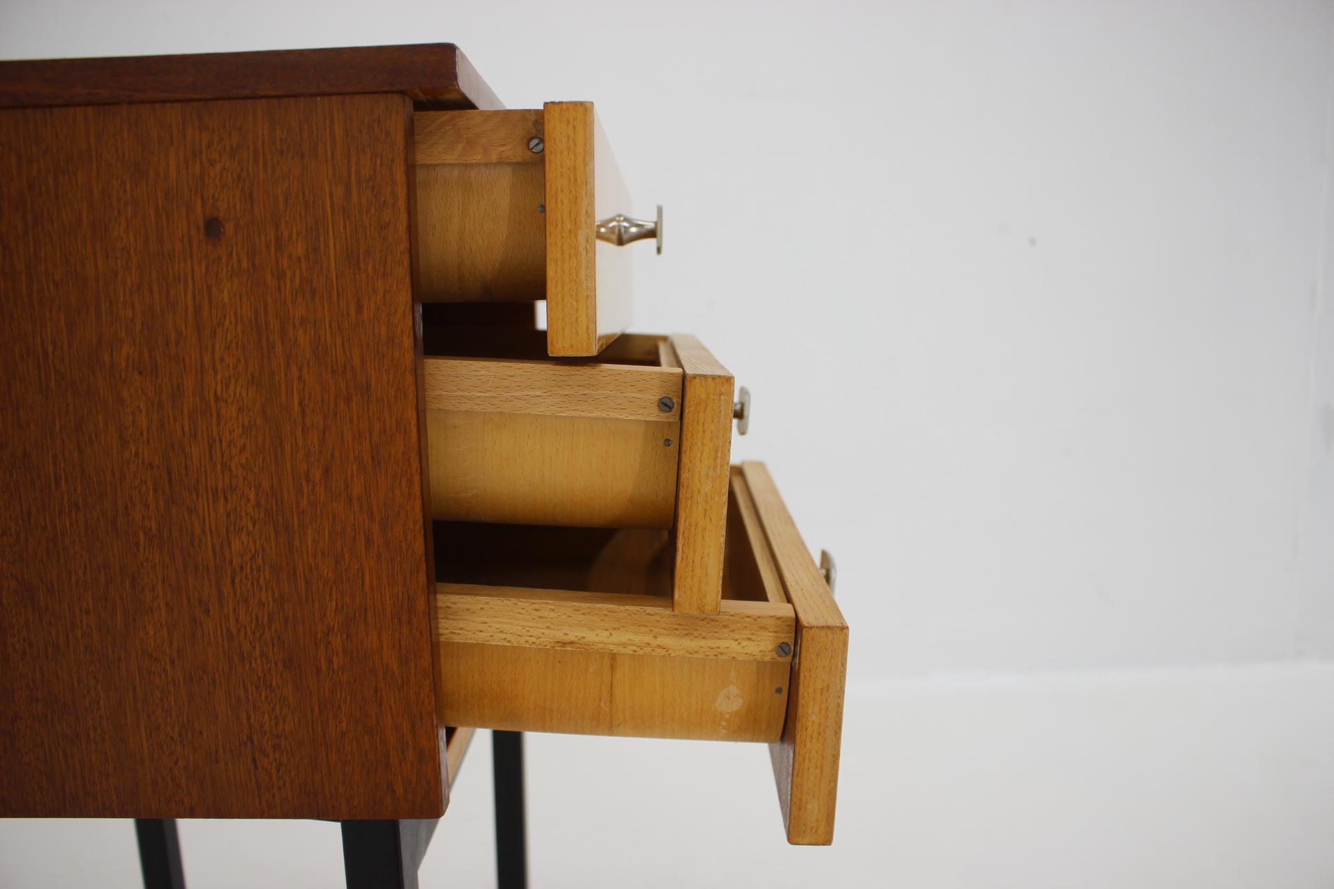 1970s Pair of  Bedside Tables by UP Zavody, Czechoslovakia  For Sale 7