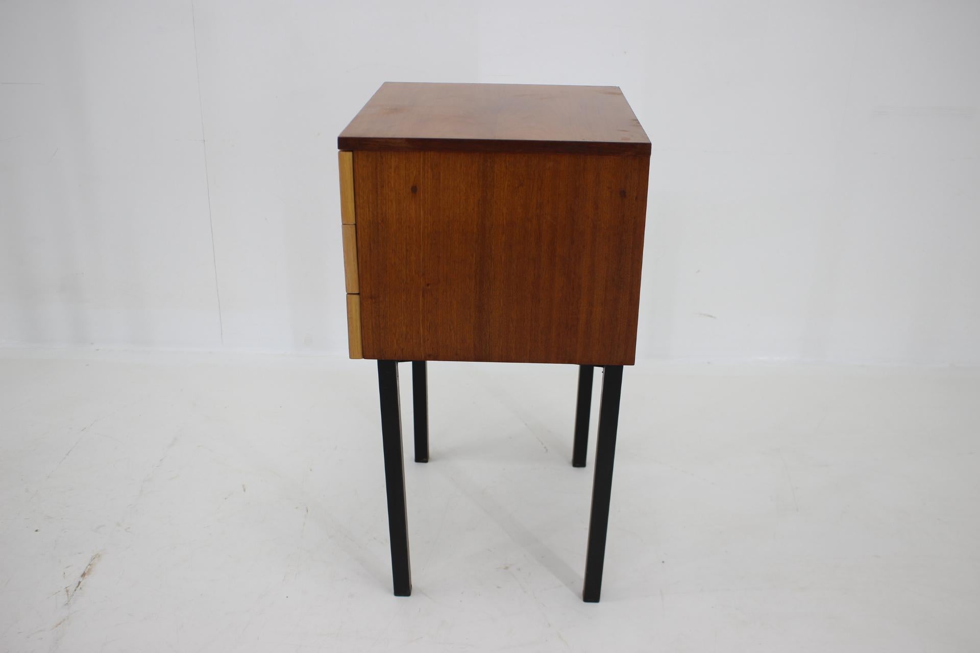 1970s Pair of  Bedside Tables by UP Zavody, Czechoslovakia  For Sale 1