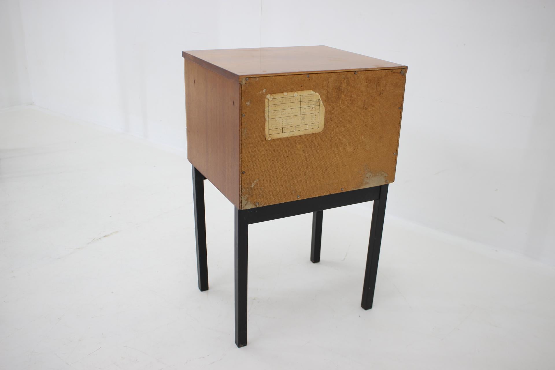 1970s Pair of  Bedside Tables by UP Zavody, Czechoslovakia  For Sale 2
