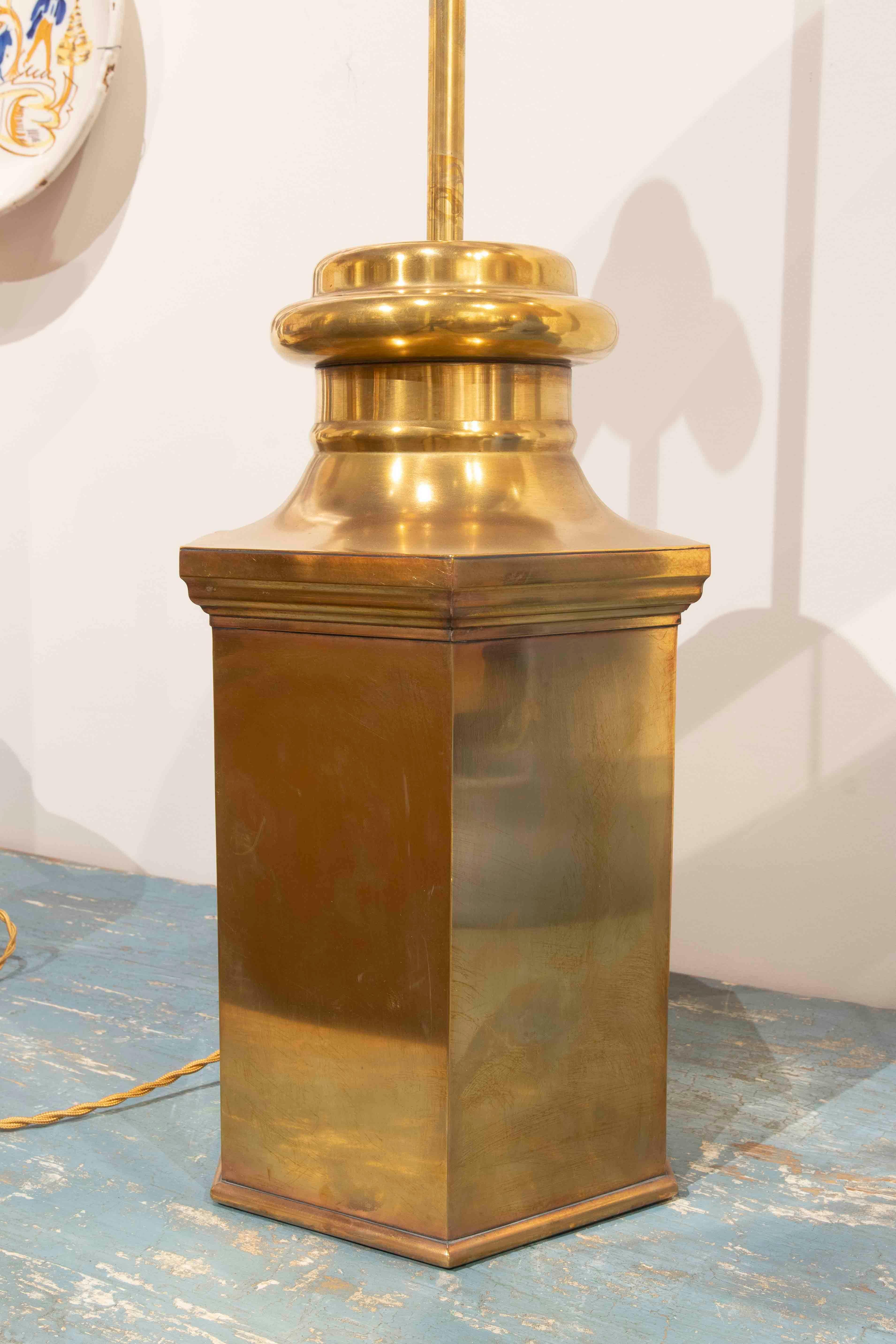 Paire de lampes de table en bronze des années 1970  en vente 3