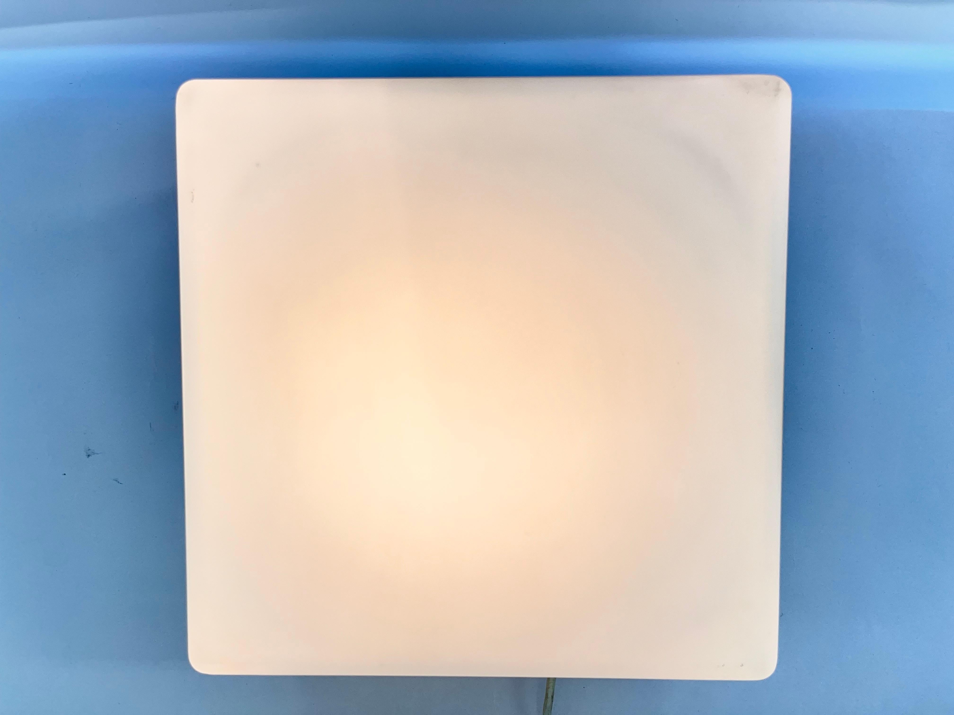 Pareja de lámparas de techo o pared de diseño de los años 70, Napako, Checoslovaquia Moderno de mediados de siglo en venta