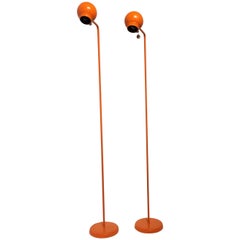 1970s Pair of Eyeball Floor Lamps by Robert Sonneman