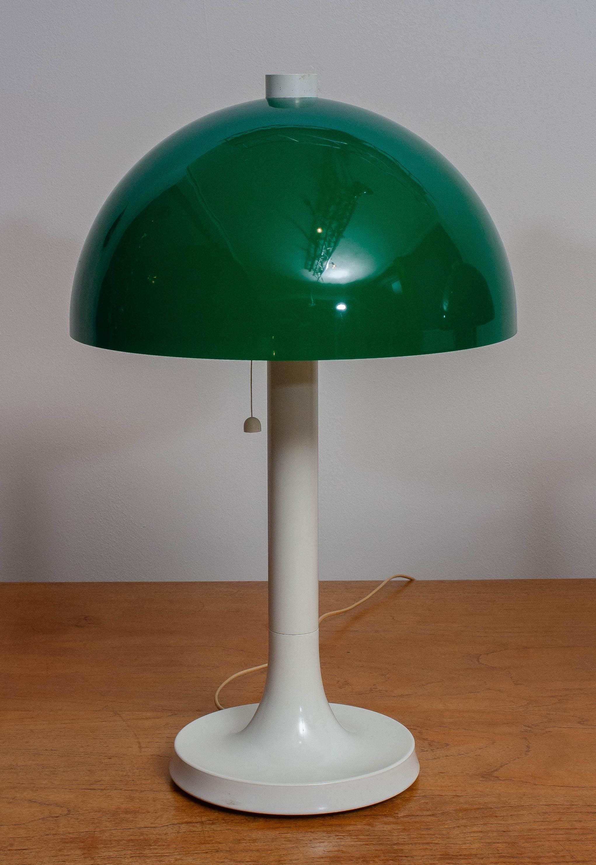 Late 20th Century 1970s, Pair of Fiberglass Table or Desk Lamps by Falkenbergs Belysning, Sweden