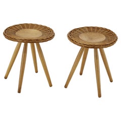 1970s Pair of Jan Kalous Side Tables for ULUV, Czechoslovakia