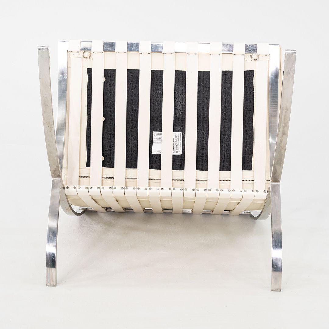 Paar Mies van der Rohe für Knoll Barcelona-Loungesessel mit Rahmen, 1970er Jahre im Angebot 2