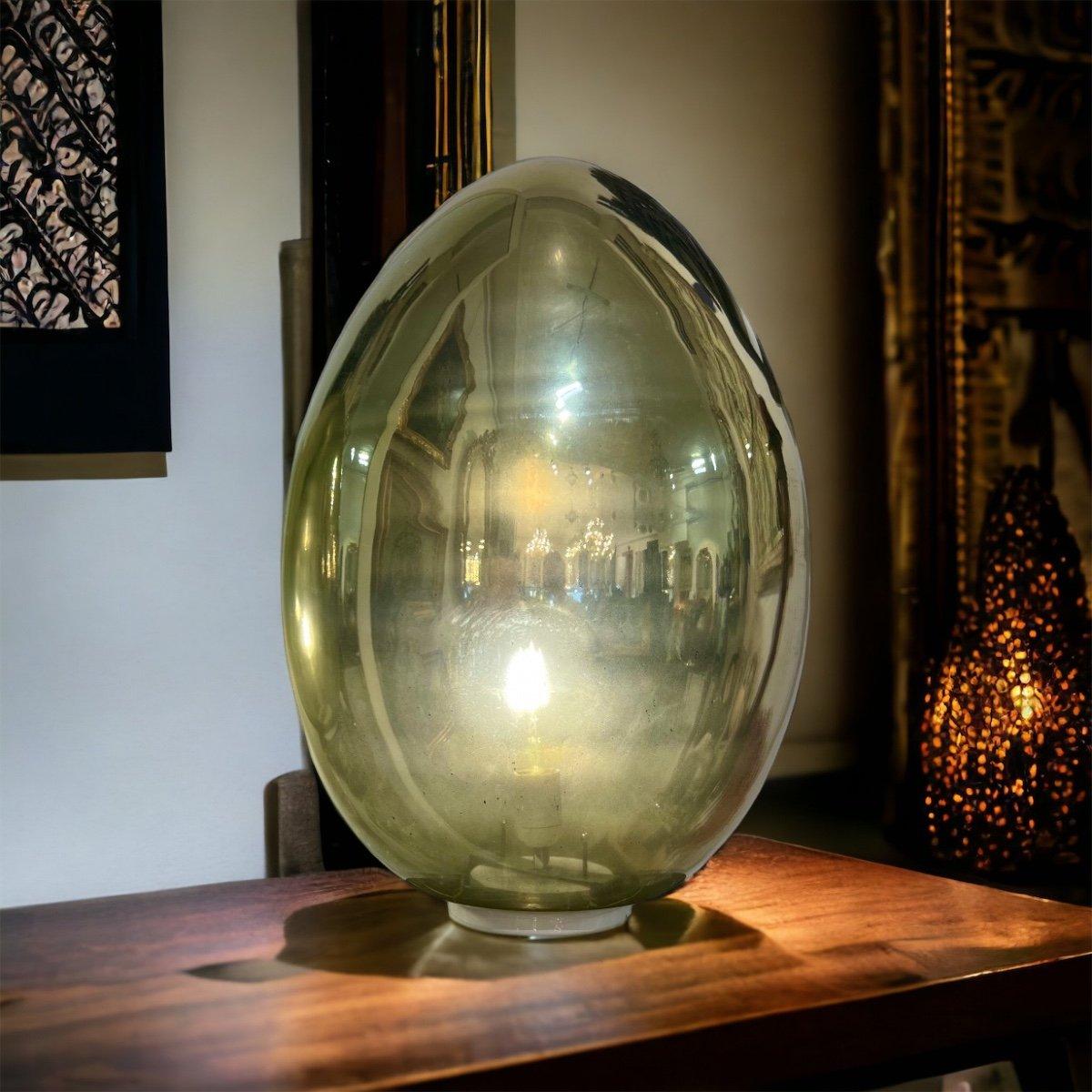 italien Paire de lampes de Murano en verre doré des années 1970 en vente
