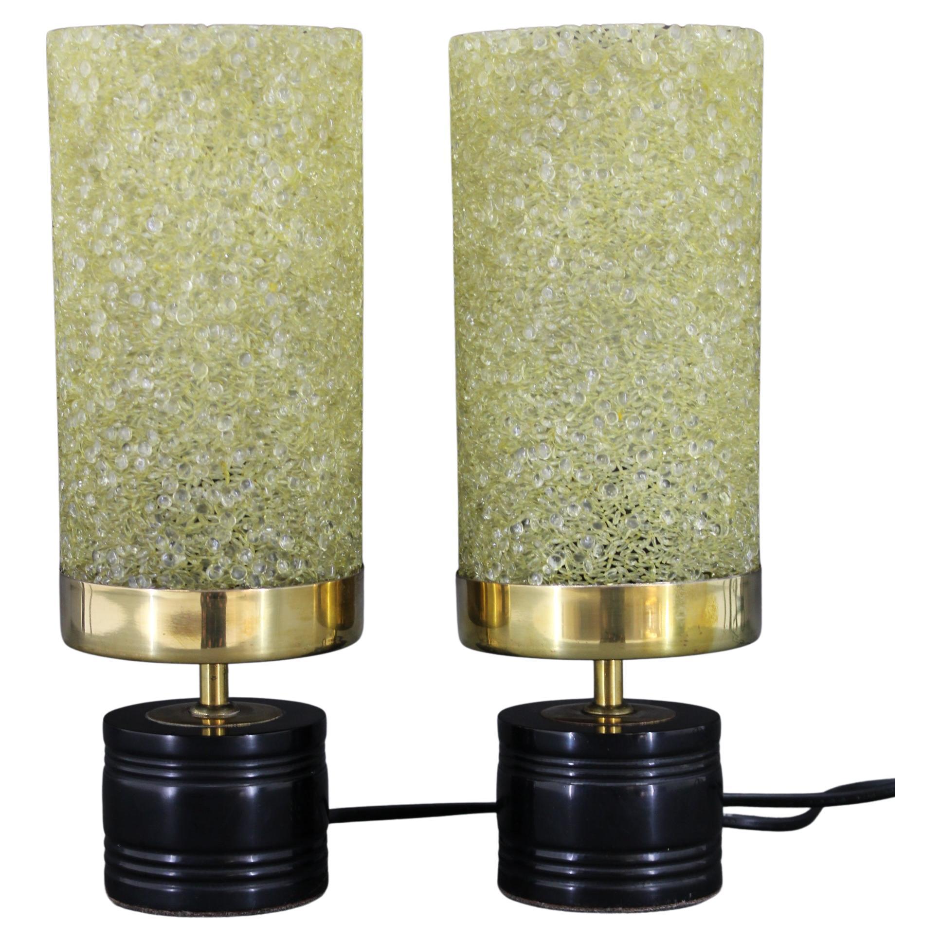 1970s Pair of Nightstand lamps, Germany