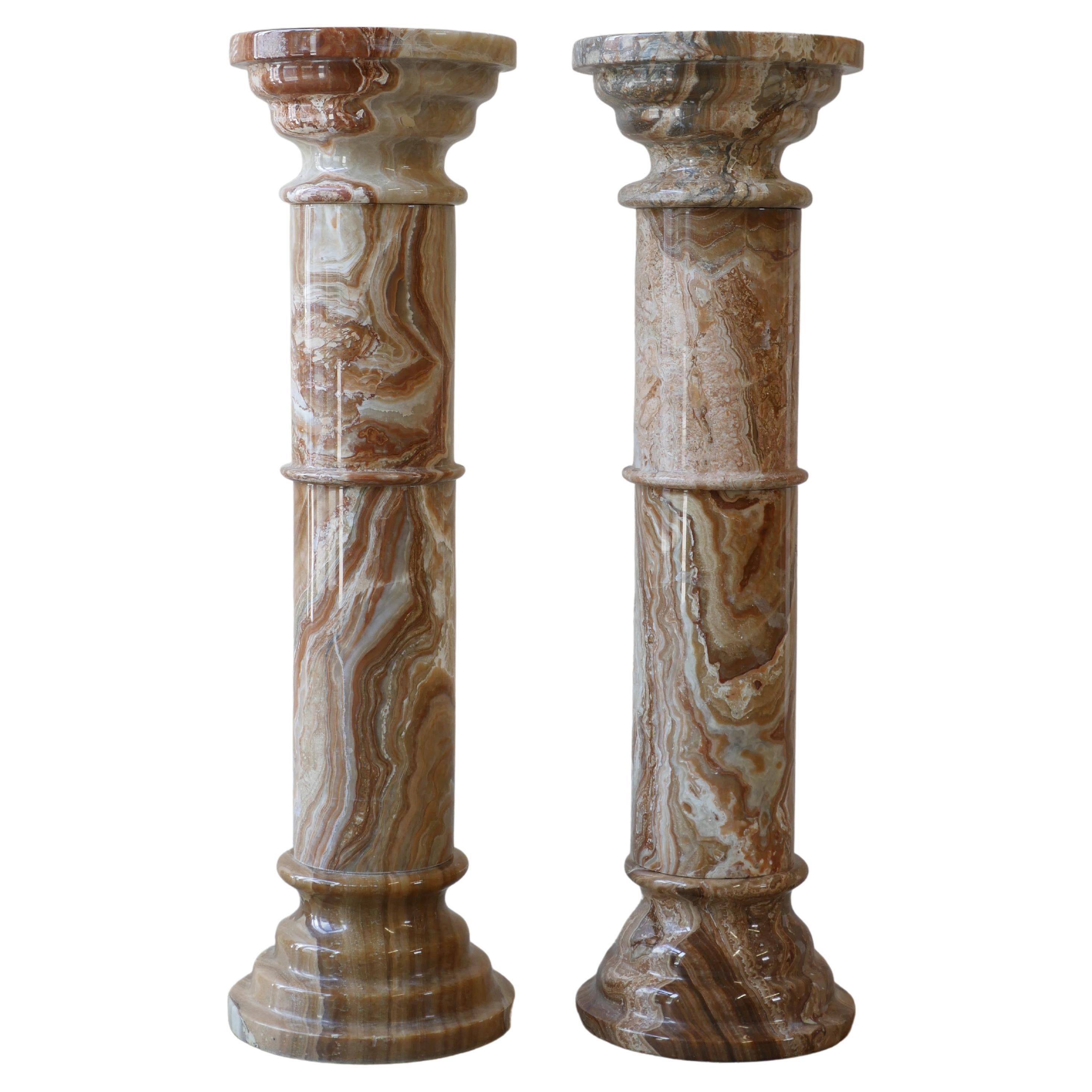 Onyx Pedestal at 1stDibs