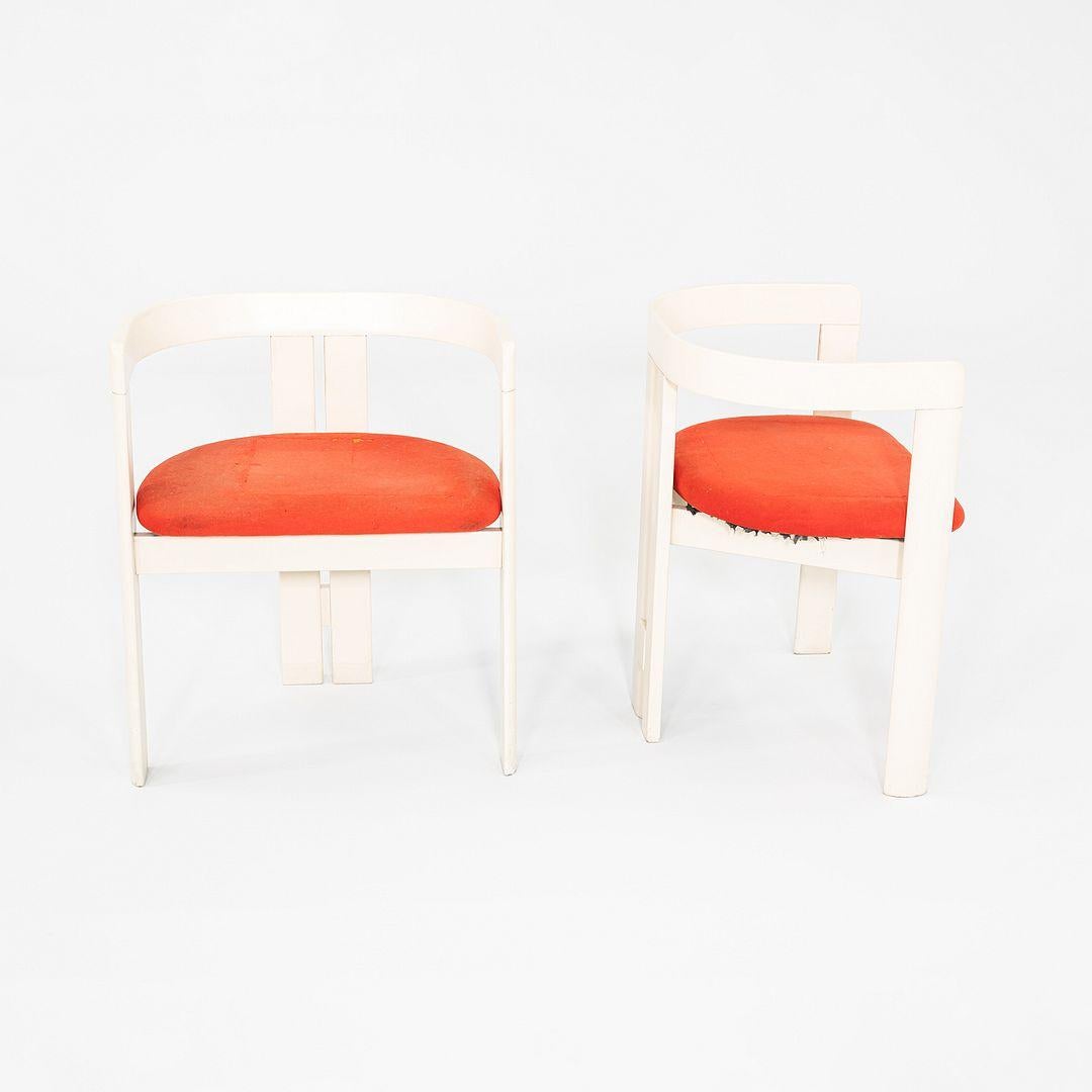 Moderne 1970 Paire de fauteuils de salle à manger Pigreco par Tobia Scarpa pour Gavina/ Knoll en vente