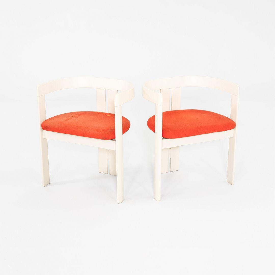 italien 1970 Paire de fauteuils de salle à manger Pigreco par Tobia Scarpa pour Gavina/ Knoll en vente