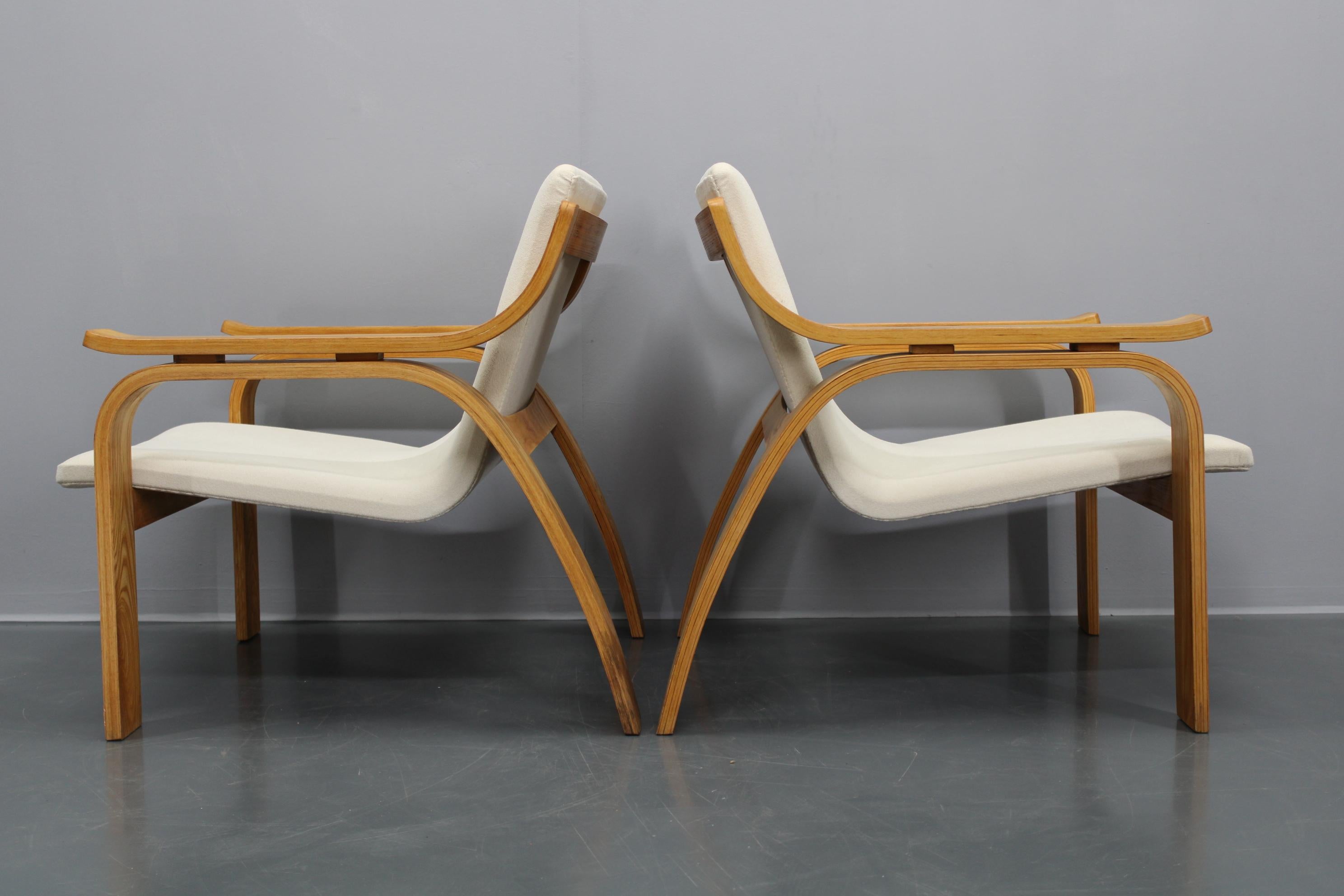 Paire de fauteuils rares restaurés dans le style de Marco Zanuso, Tchécoslovaque, années 1970 en vente 8