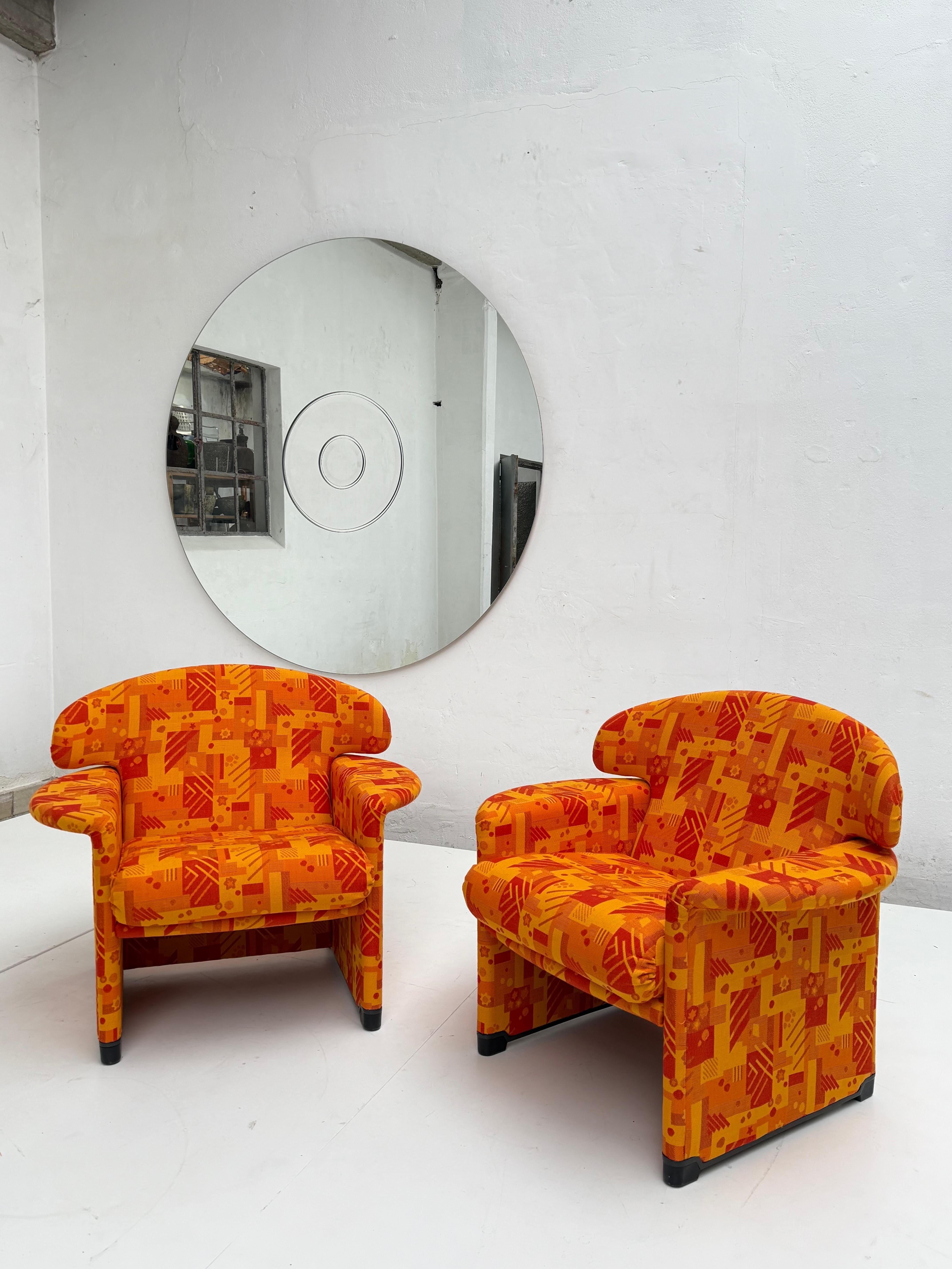 1970's Pair of 'Ronda  Lounge Armchairs  By Tobia & Afra Scarpa for Casas, Spain For Sale 7