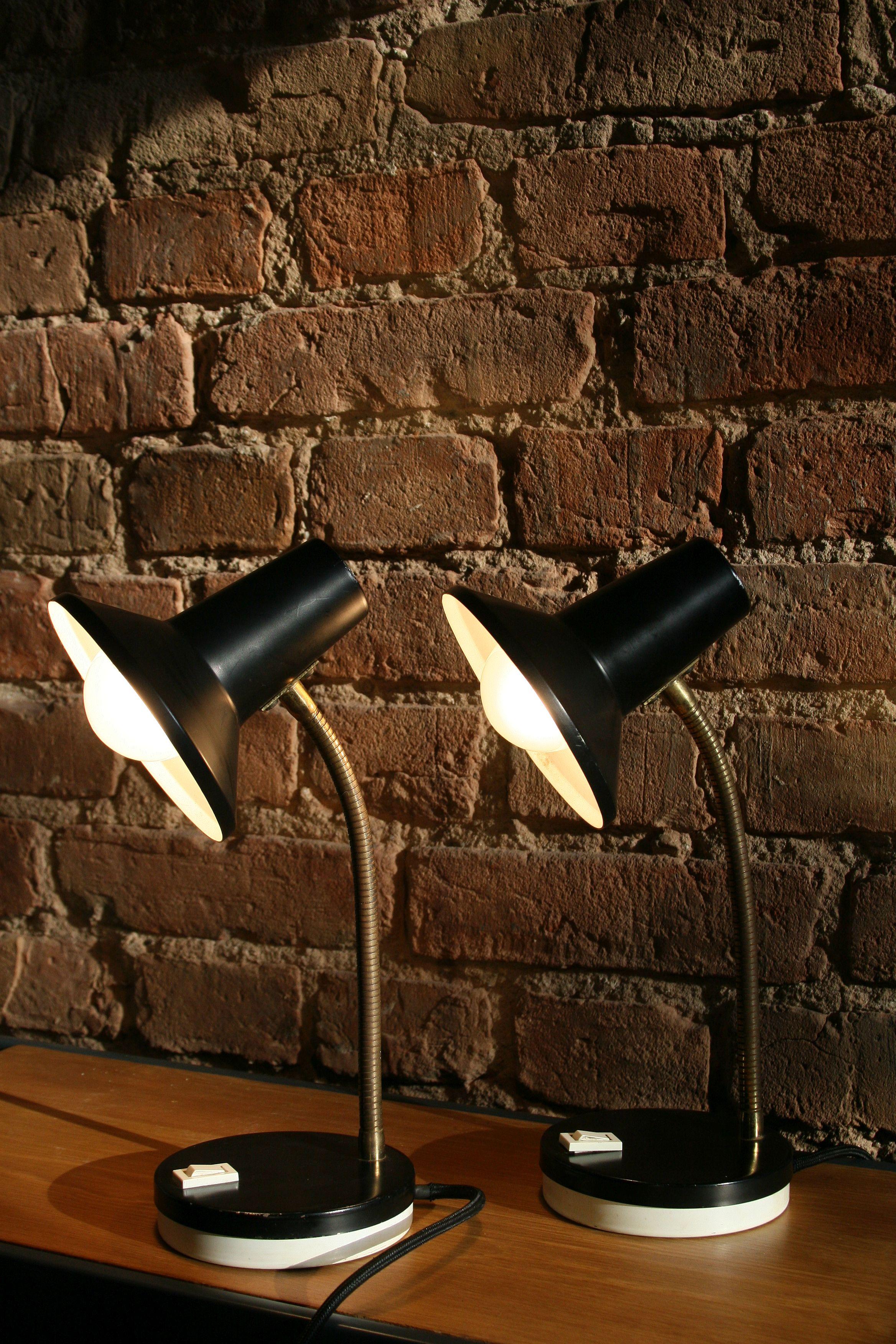 1970s Pair of Table Lamps For Sale 3