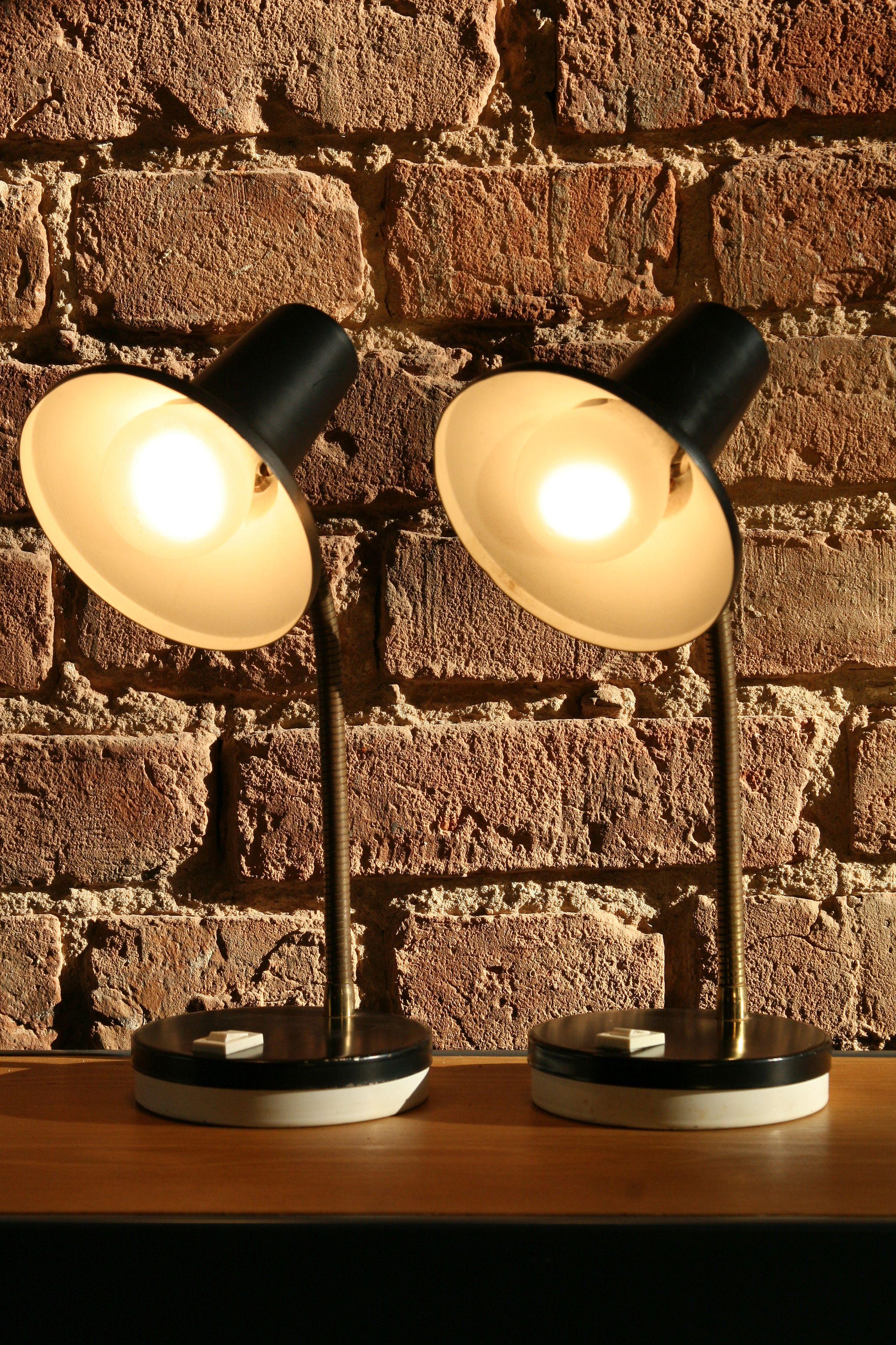 Late 20th Century 1970s Pair of Table Lamps For Sale