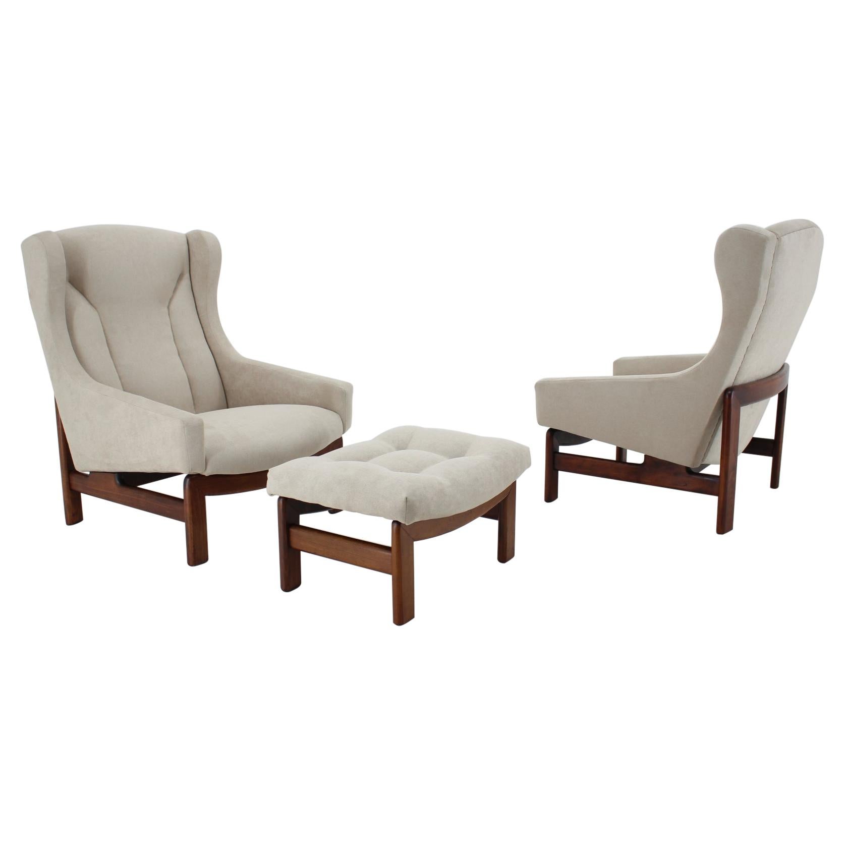 Niemeyer II Armchair and Stool, COM, InsidherLand by Joana Santos Barbosa For Sale at 1stDibs