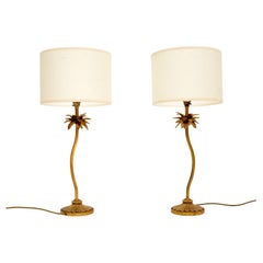 1970s Pair of Vintage Table Lamps