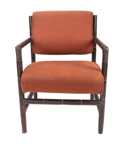 1970s Pair of Wooden Armchairs with Original Upholstery