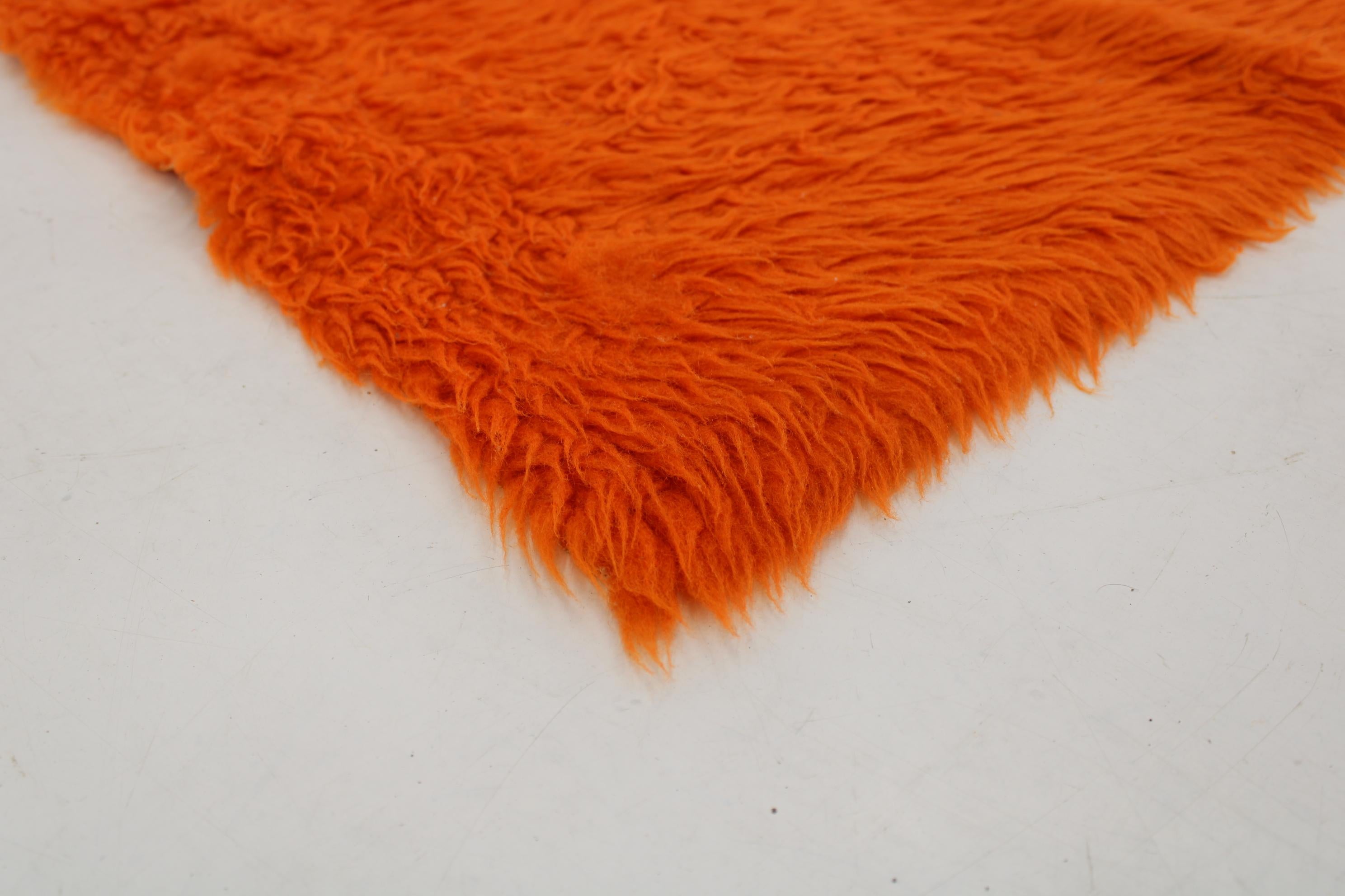 Paire de tapis en laine des années 1970, Danemark Bon état - En vente à Praha, CZ
