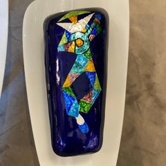 1970s Paolo De Poli Mid-Century Modern Copper and Plexiglass Wall Sconces