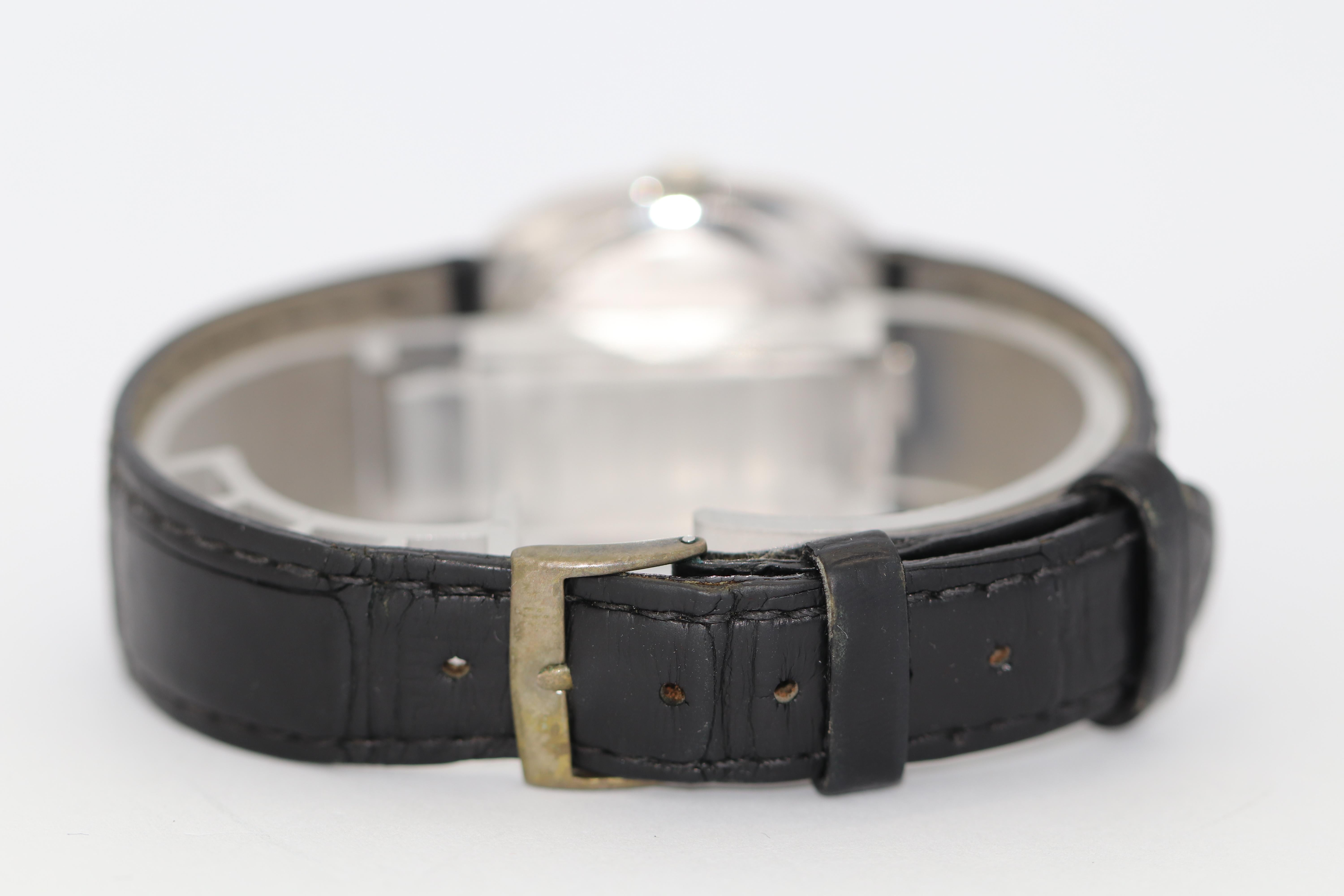 1970’s Patek Philippe Golden Ellipse d‘Or White Gold Blue Dial Ref. 3848 For Sale 10