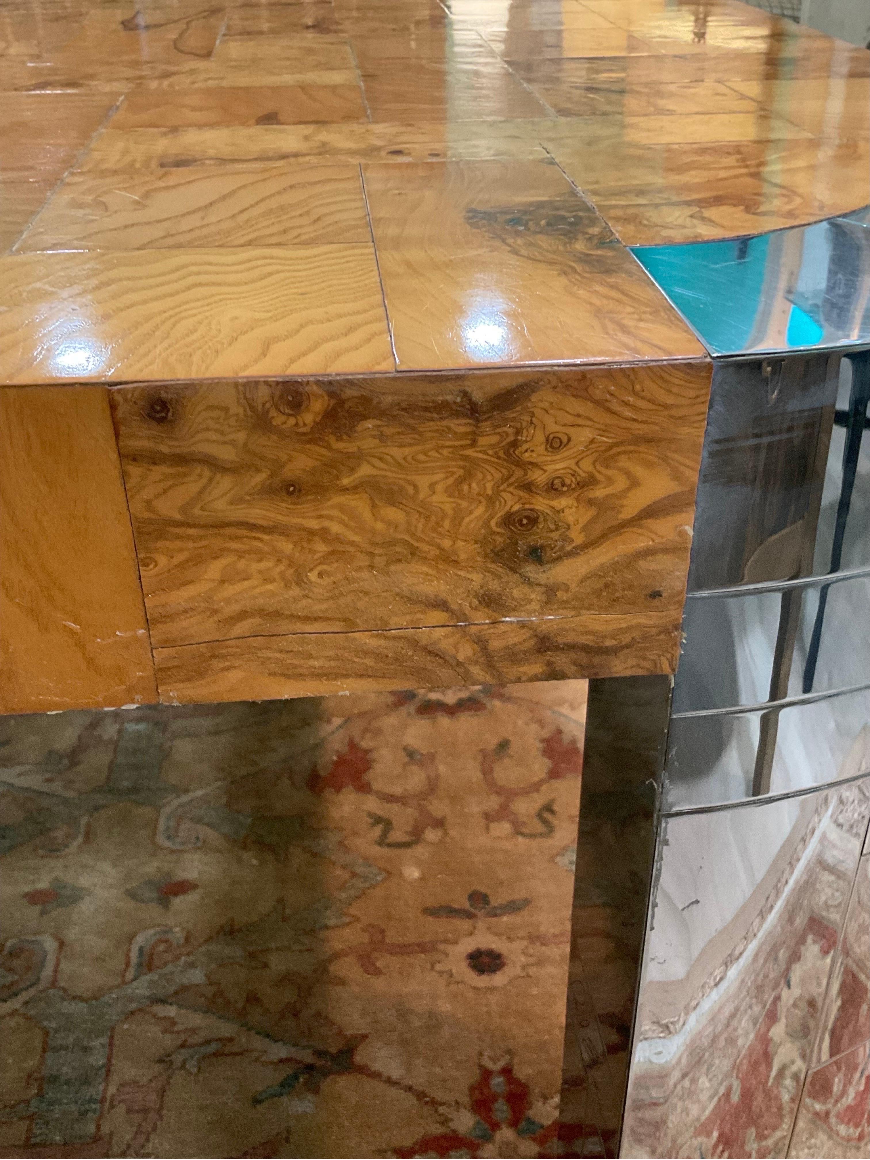 1970s Paul Evans Iconic Cityscape Dining Table, Signed For Sale 4