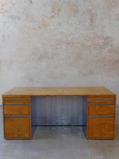 1970s, Paul Evans Studio for Directional Cityscape Executive Desk