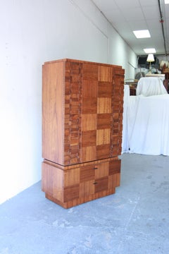 1970s Paul Evans Style Lane Brutalist Mid Century Hiboy/ Armoire