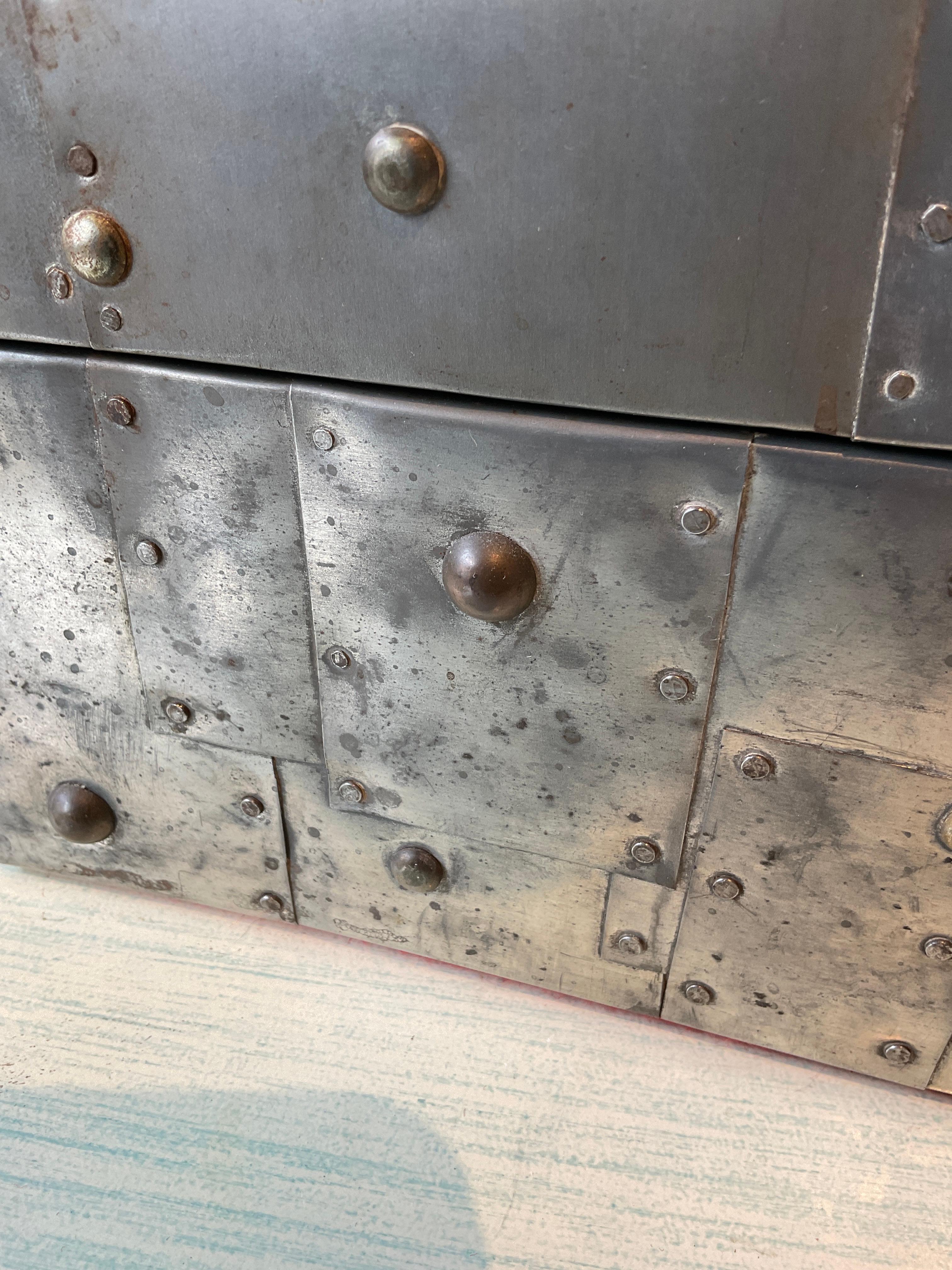 1970s Paul Evans Style Steel  Box 6