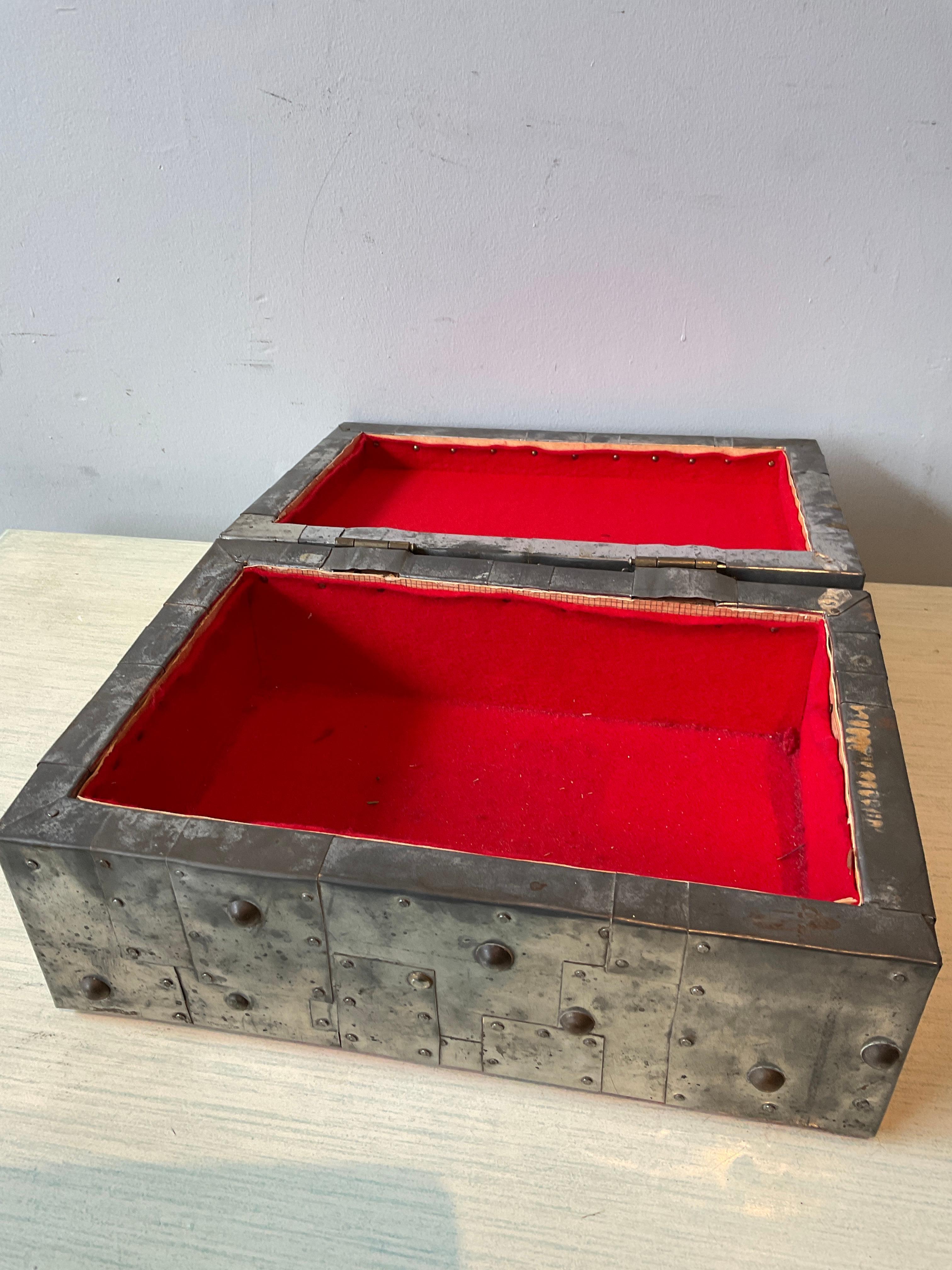 1970s Paul Evans Style Steel  Box 4