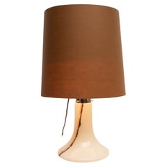 1970er Jahre Peill & Putzler Lido Murano Glas Tischlampe
