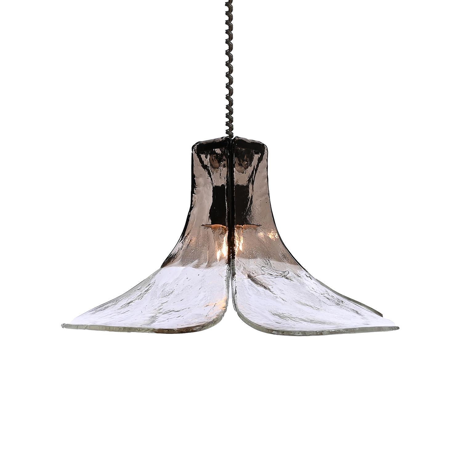 Italian 1970s Pendant Lamp by Carlo Nason For Sale