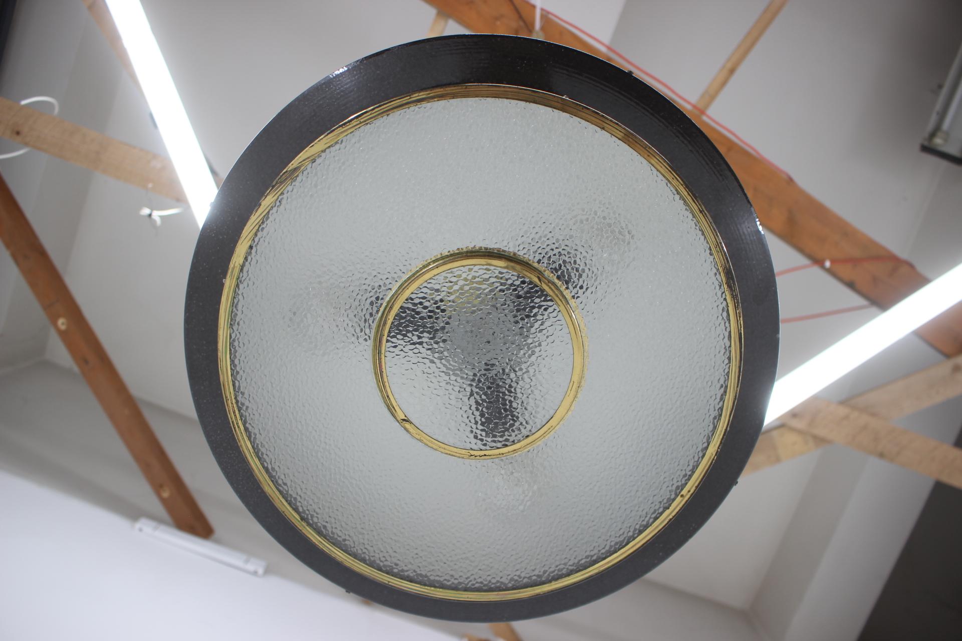 1970s Pendant Lamp by Ludib, Czechoslovakia In Good Condition For Sale In Praha, CZ