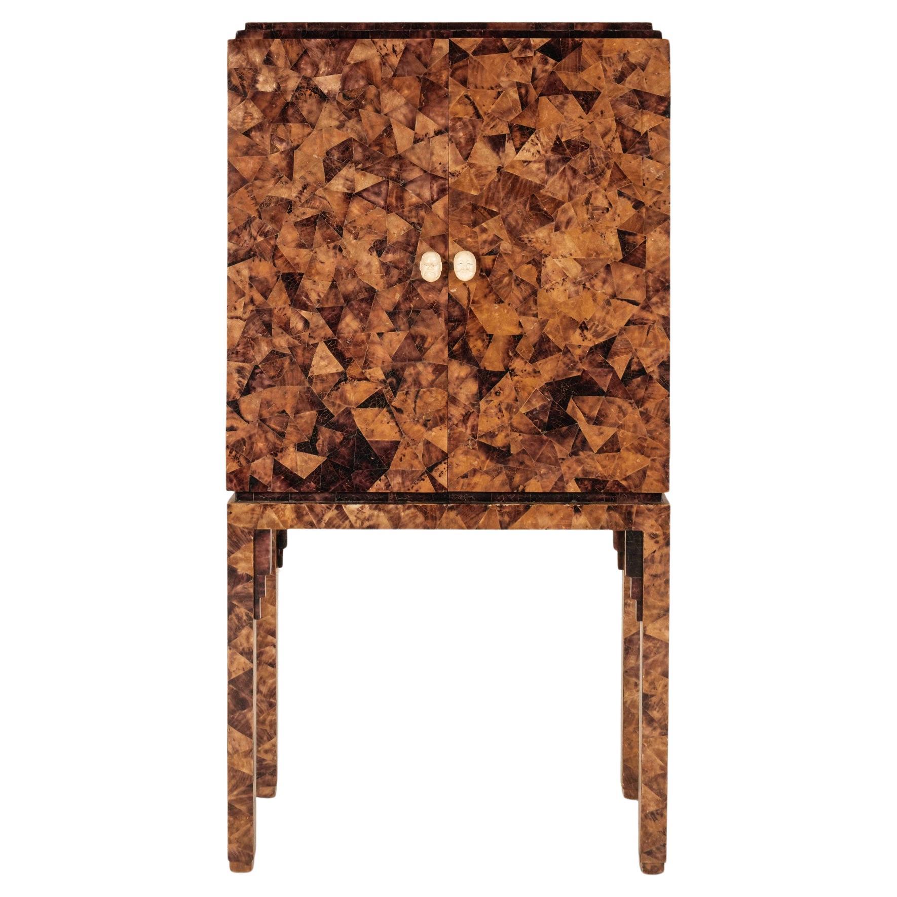 Penshell Dry Bar Cabinet des années 1970