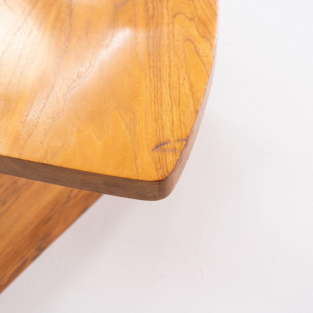 Late 20th Century 1970s Peter Michael Adams Sculptural Studio Coffee Table in Walnut For Sale
