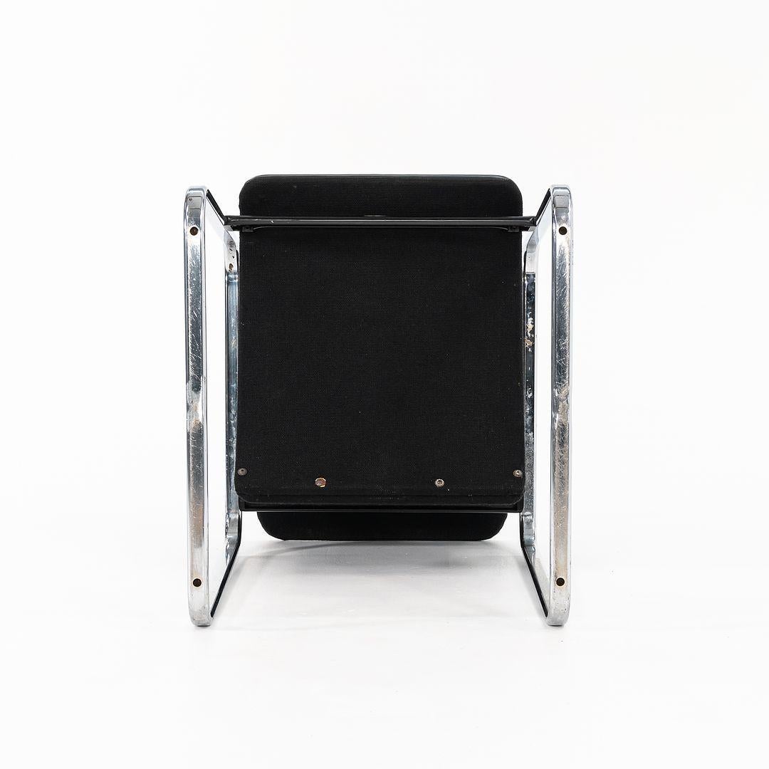 This is an armchair from Herman Miller‚Äôs Tubular Seating Collection, designed by Peter Protzman in 1969. The listed price includes one armchair, and we have several chairs available for purchase. Their design features a flat tubular steel frame