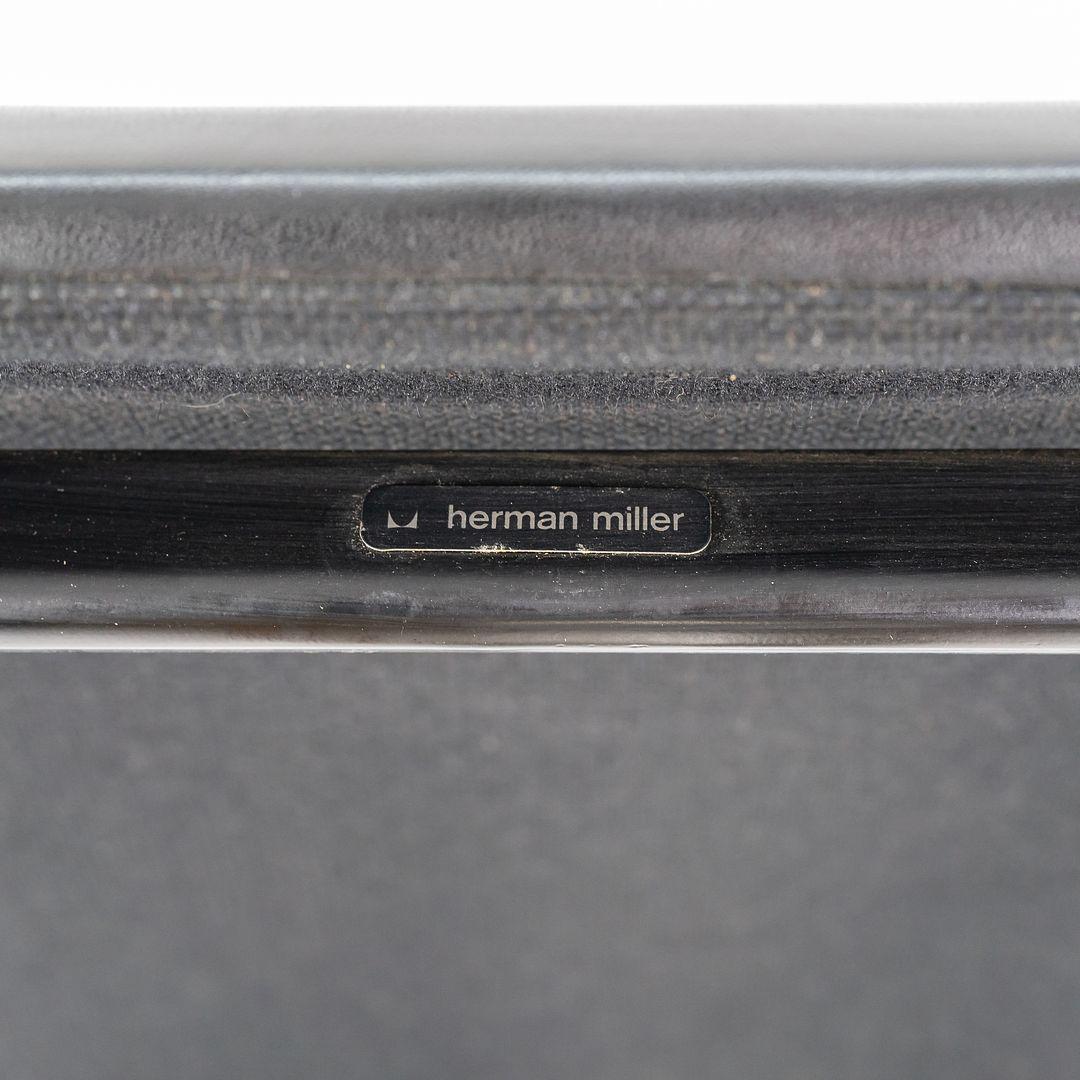 American 1970s Peter Protzman for Herman Miller Tubular Series Armchairs in Steel & Vinyl For Sale