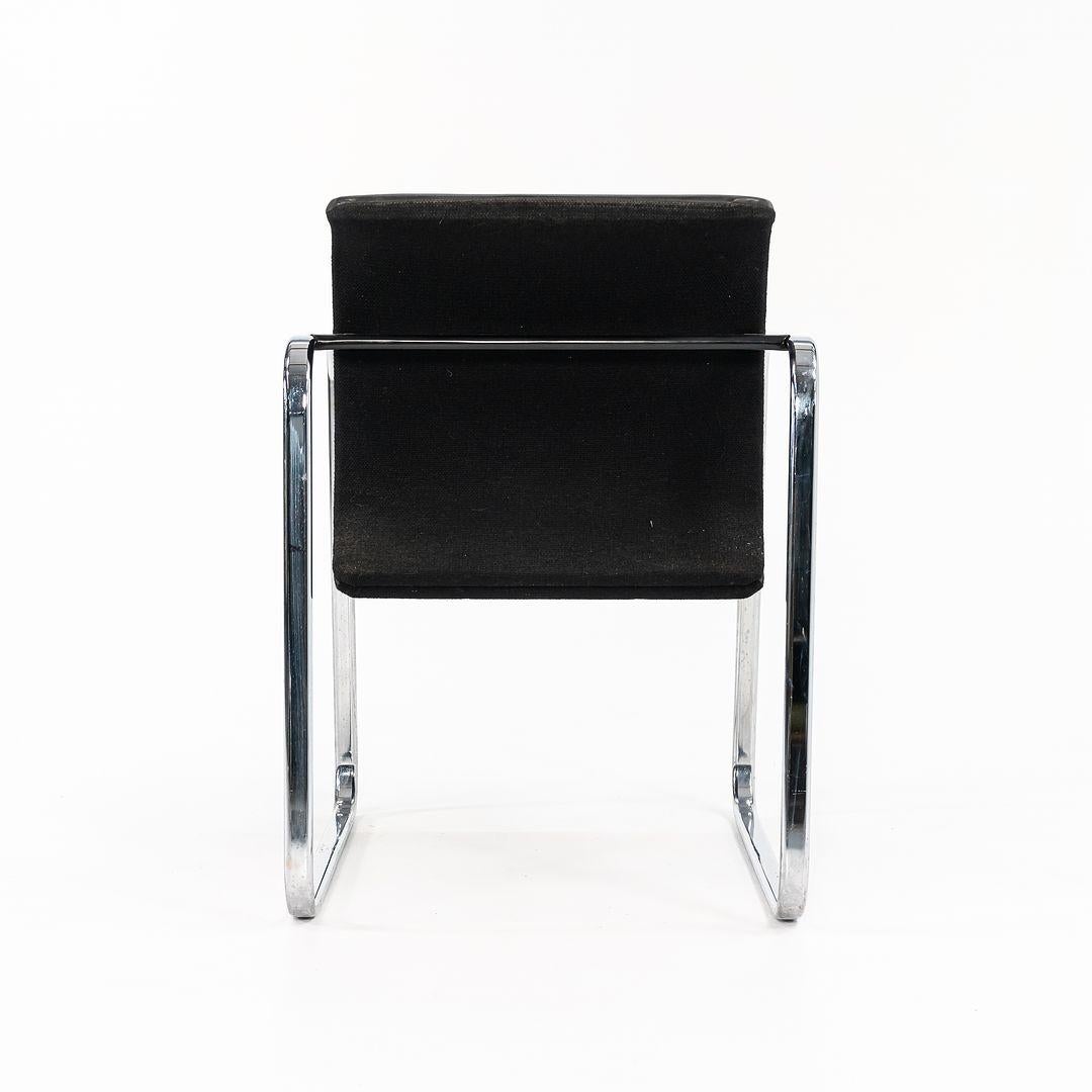 Late 20th Century 1970s Peter Protzman for Herman Miller Tubular Series Armchairs in Steel & Vinyl For Sale