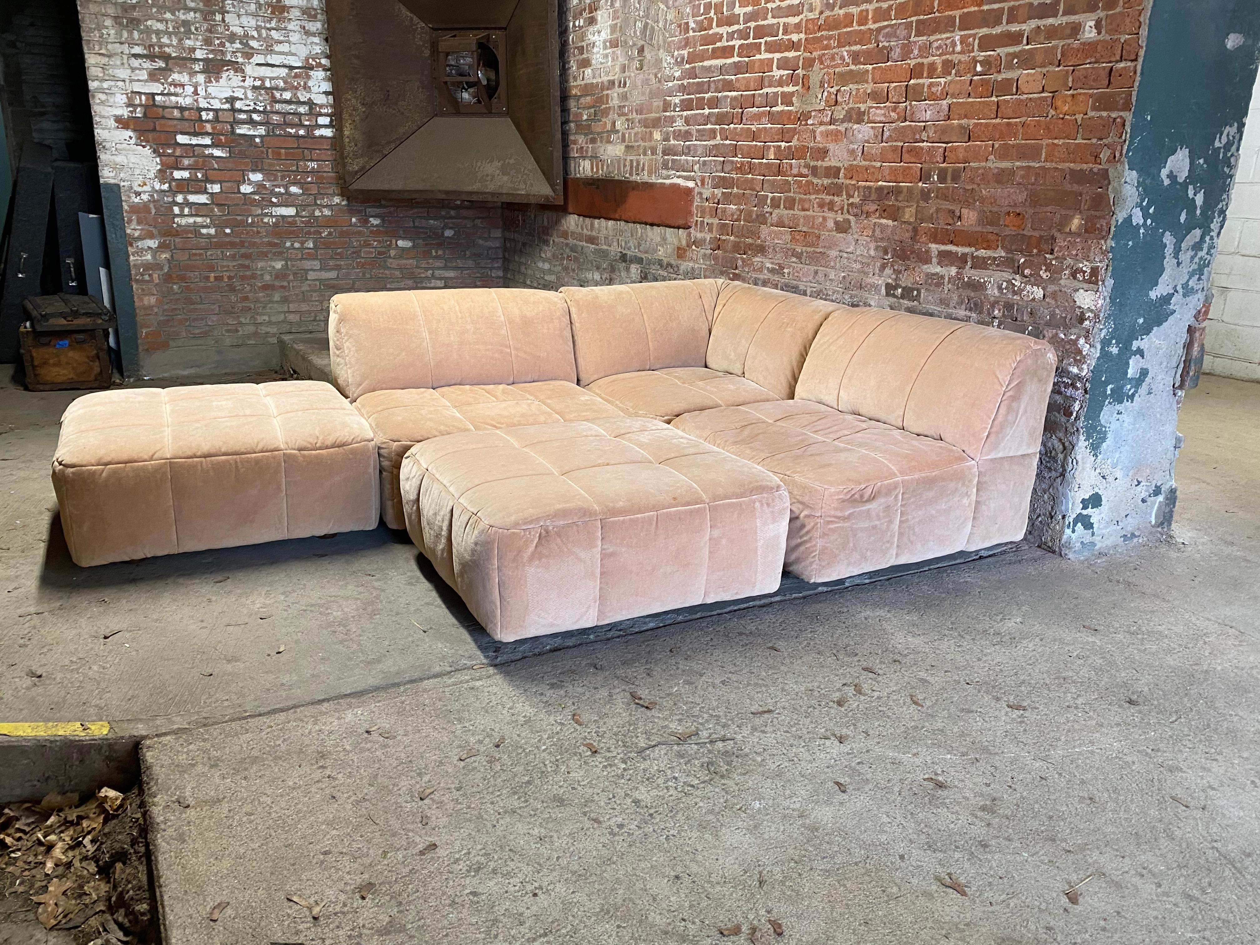 American 1970s Pierre Cardin Modular Sofa