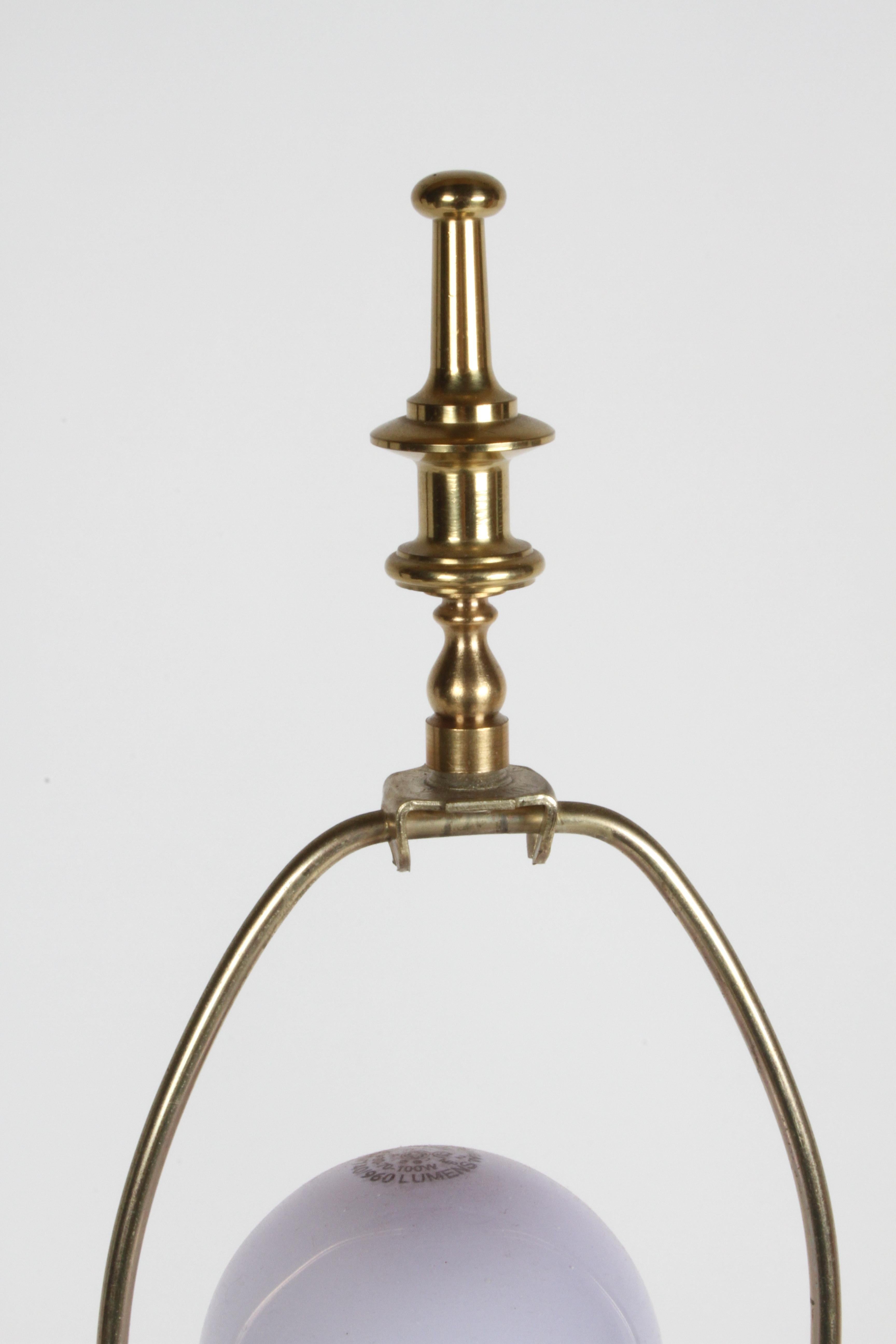 1970s Pierre Cardin Style Logo Brass Wave Table Lamp by Erwin-Lambeth 9