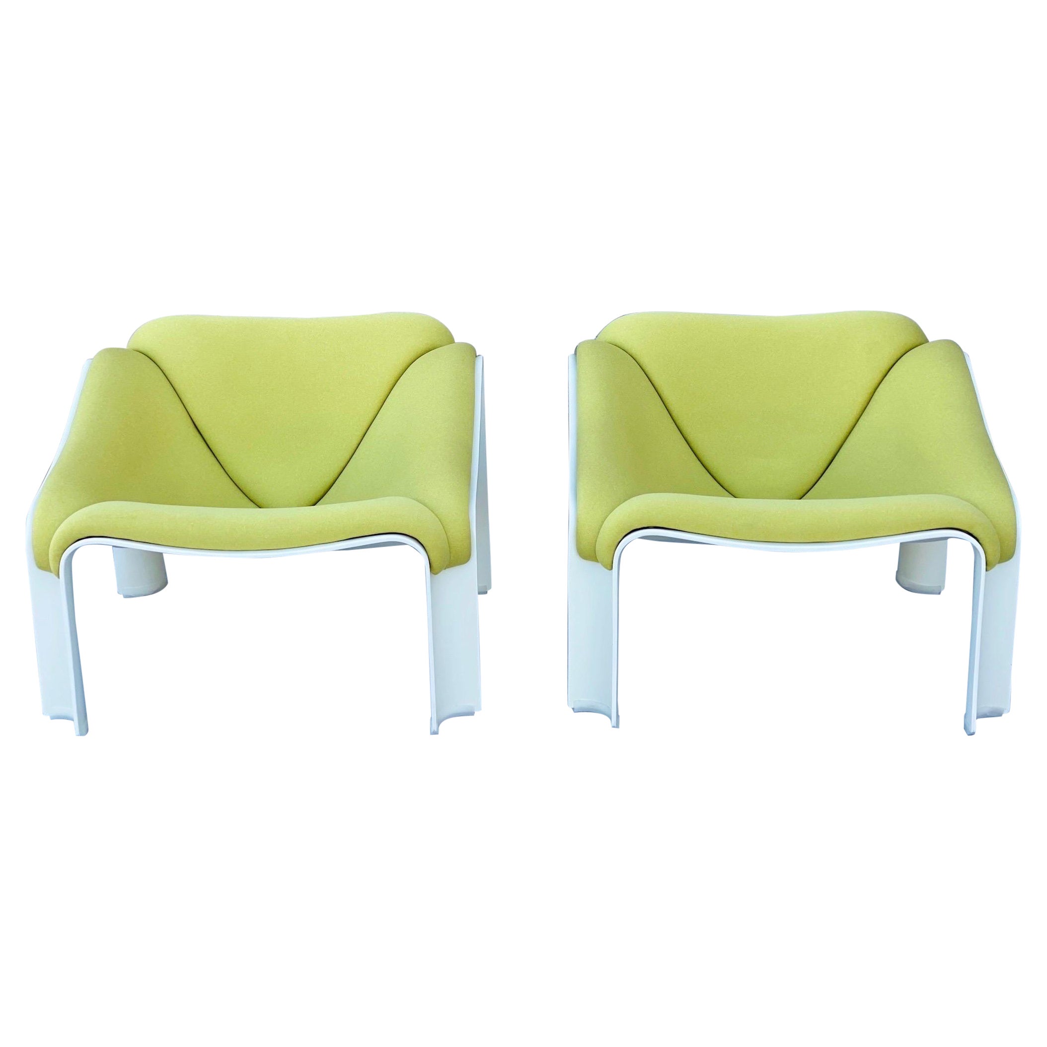 Paire de fauteuils de salon F303 de Pierre Paulin pour Artifort, années 1970