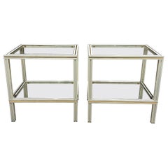 1970s Pierre Vandel French Side Tables Paris