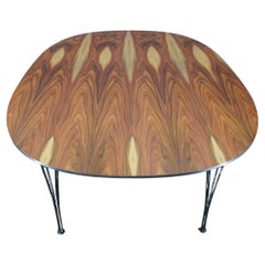 1970s Piet Hein & Bruno Mathsson 'Superellipse' Table for F. Hansen , Restored