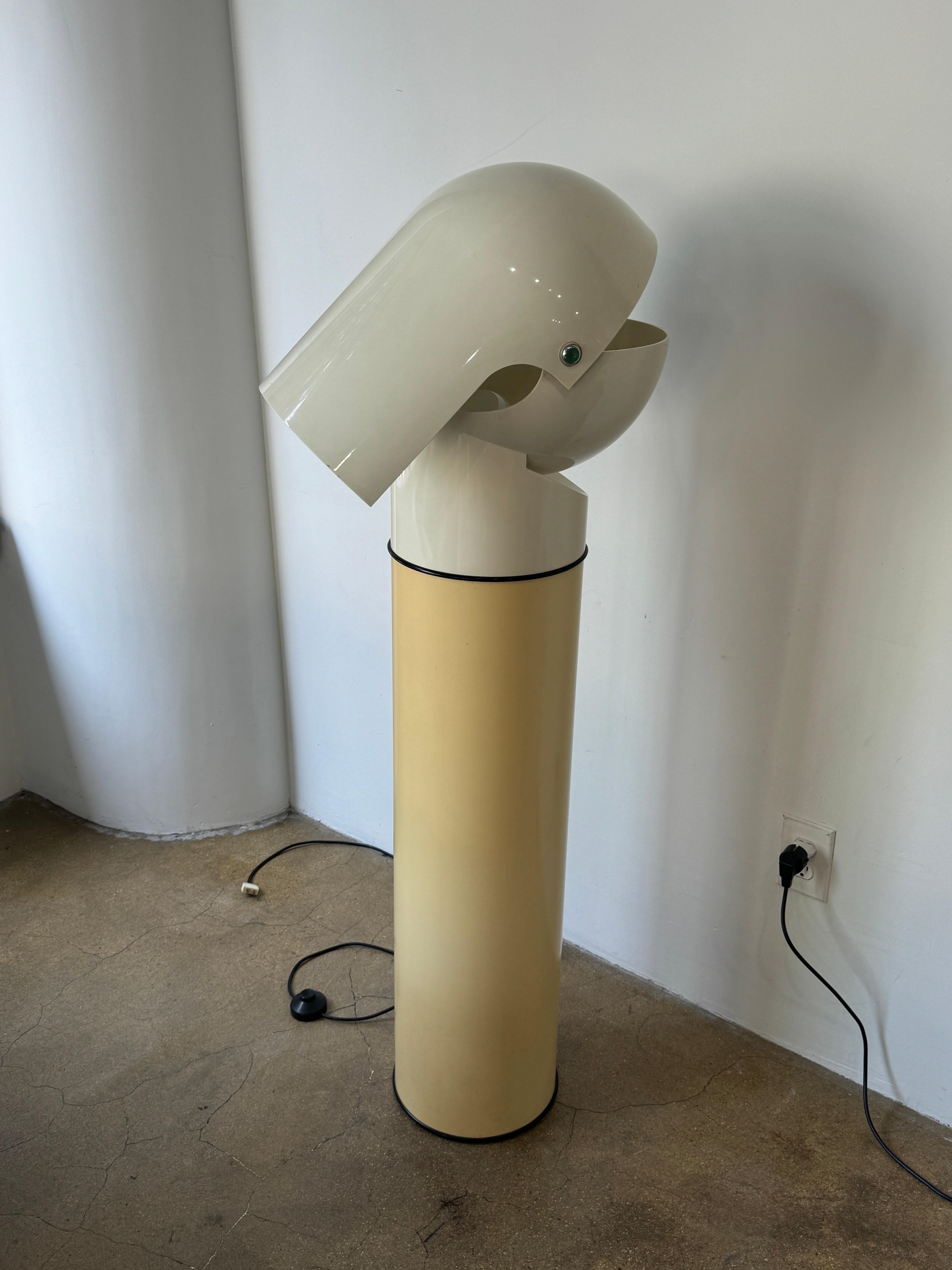 Italian 1970's Pileo Floor Lamp Designed by Gae Aulenti for Artemide For Sale