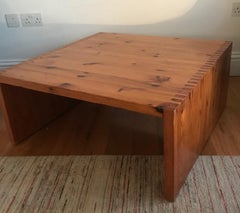 1970s Pine Coffee Table by Ate Van Apeldoorn