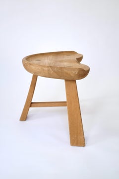 1970s Pine Foot Stole by Krogenæs Møbler