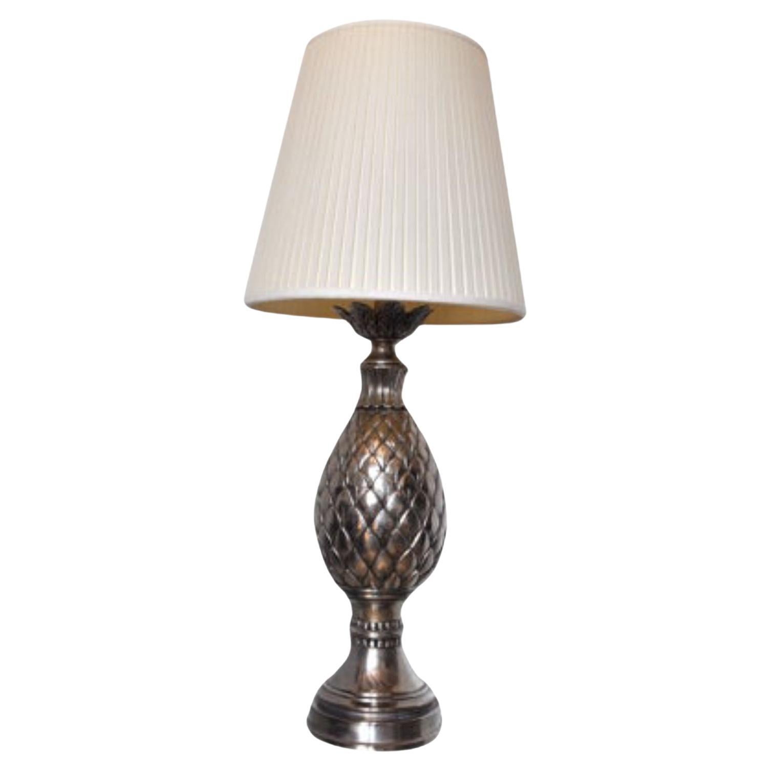 1970s Pineapple Regency Table Lamp, France
