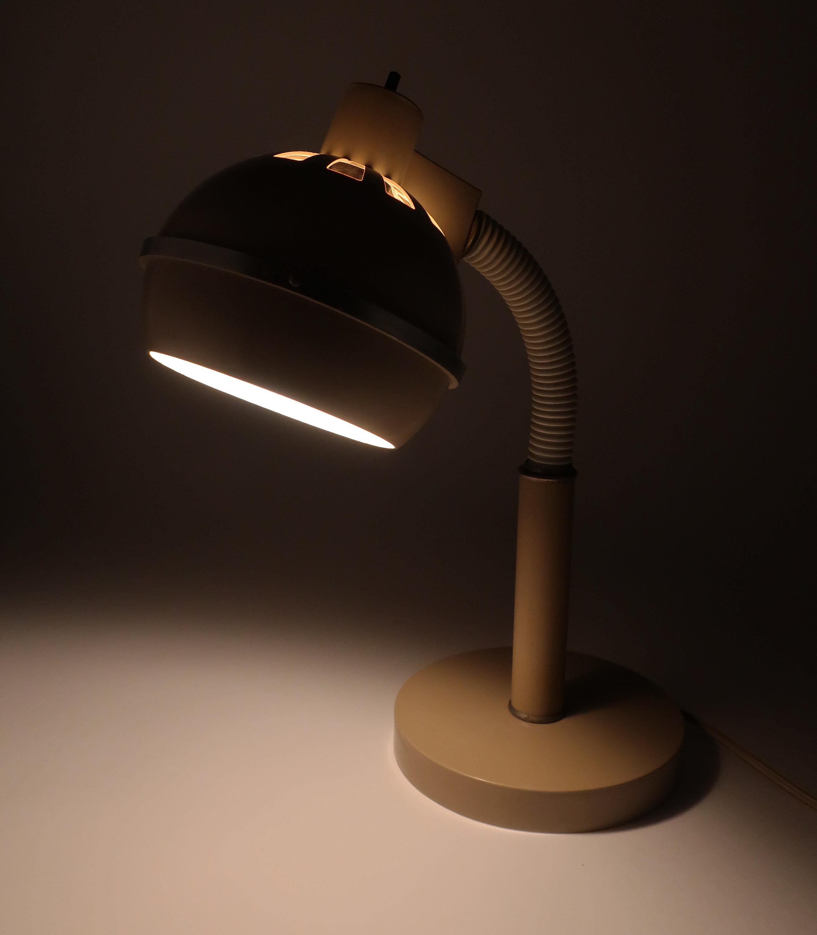 Unknown 1970s Plastic Desk Lamp