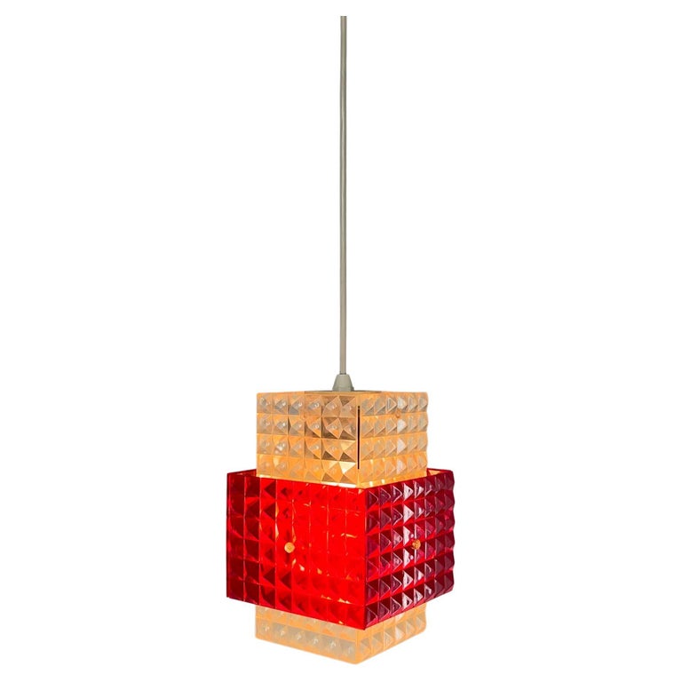 1970's Plastic Pendant Light, Germany For Sale at 1stDibs