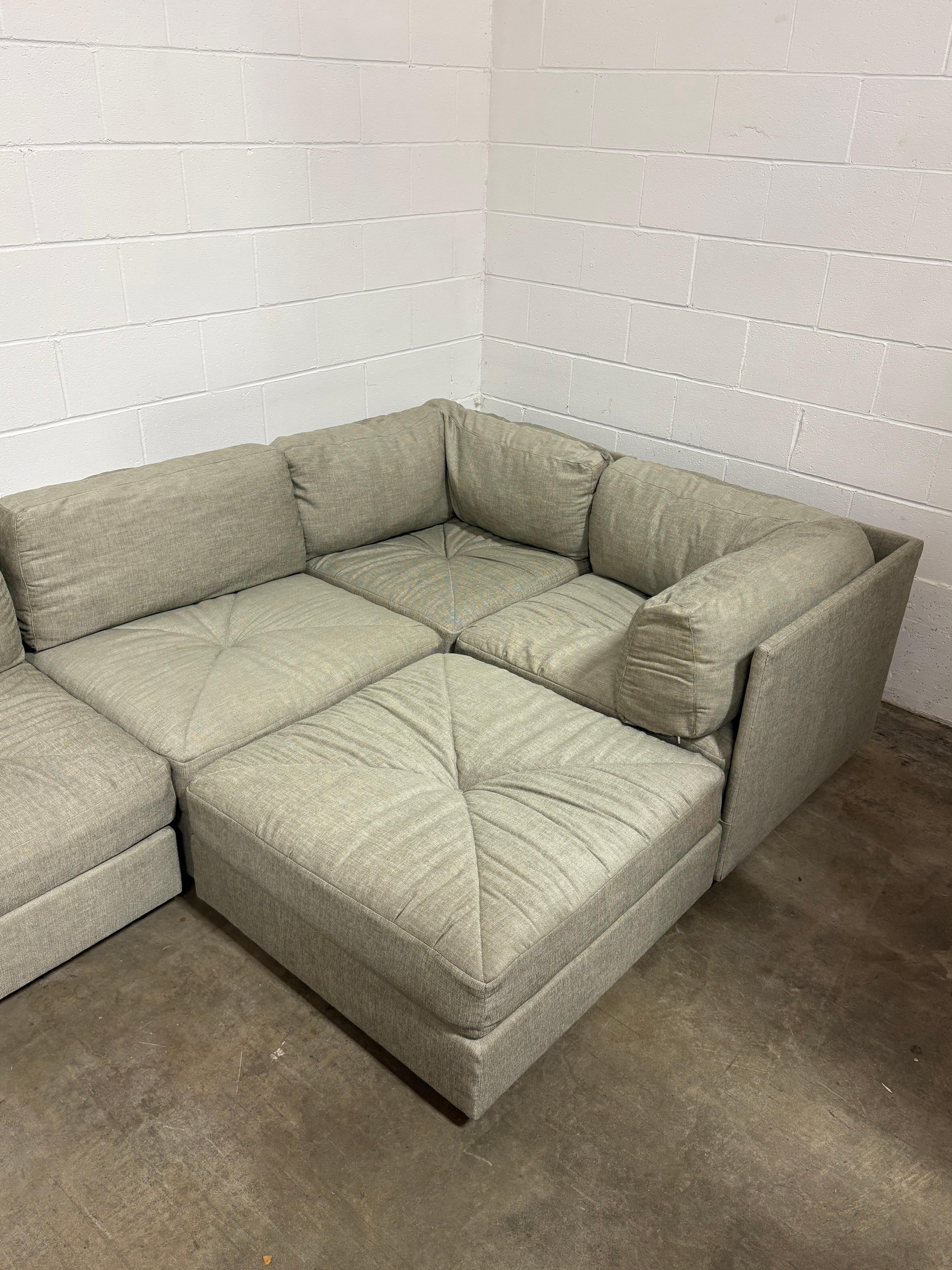 1970s “Playpen” Modular Sectional Sofa by Selig for Simmons For Sale 1
